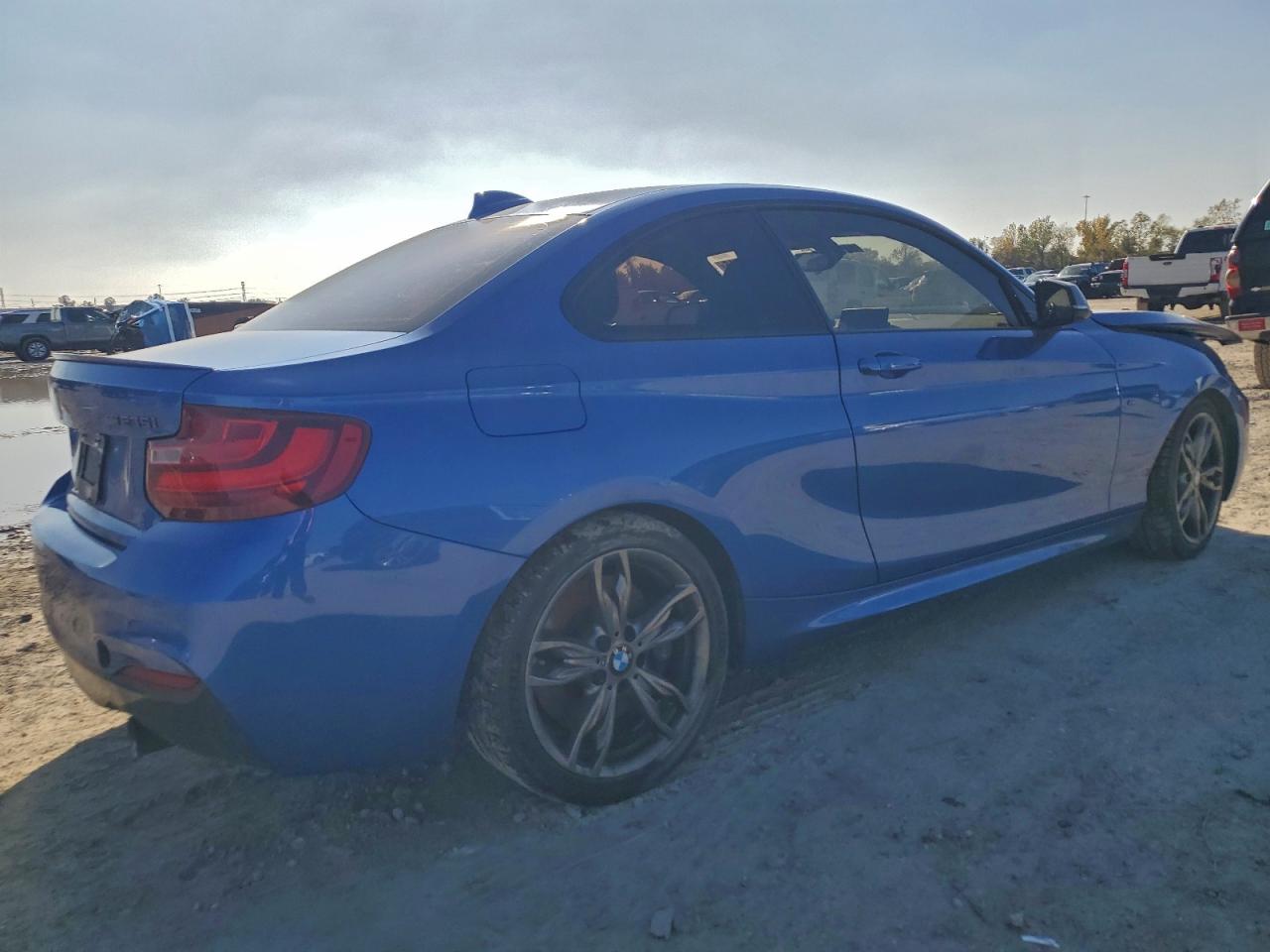2014 Bmw M235i Blue vin: WBA1J7C58EVW84093