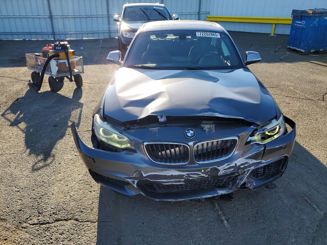 2014 Bmw M235i Серый vin: WBA1J7C58EVW84109