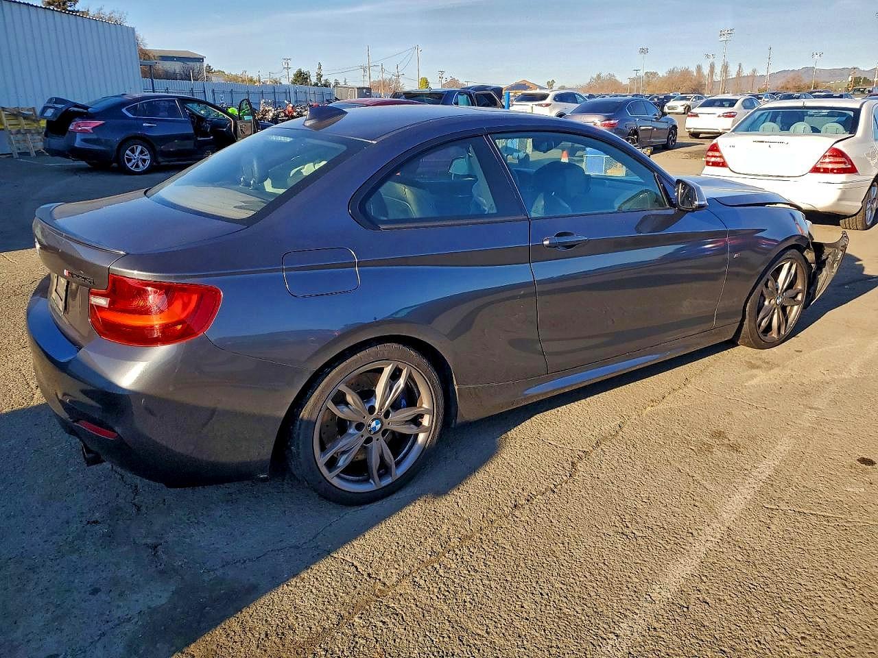 2014 Bmw M235i Серый vin: WBA1J7C58EVW84109