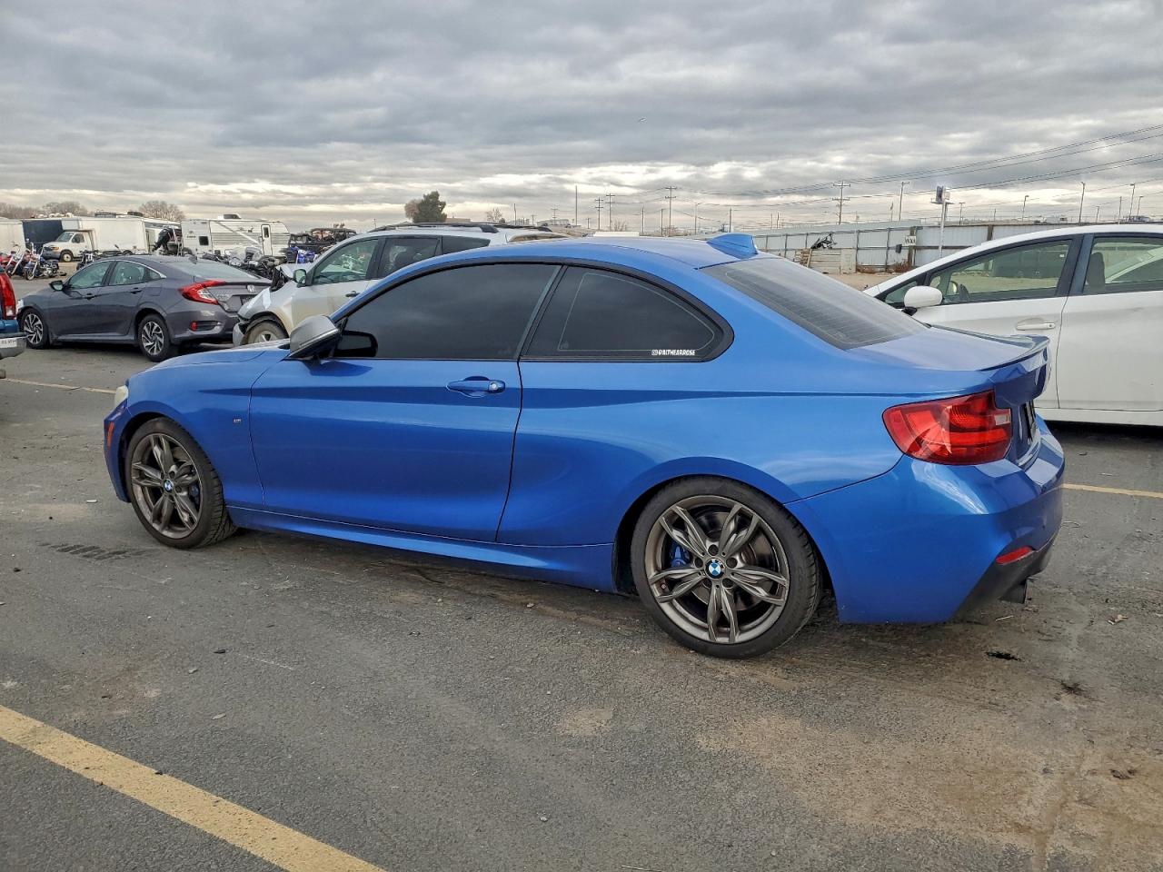 2014 Bmw M235i Blue vin: WBA1J7C58EVW84921