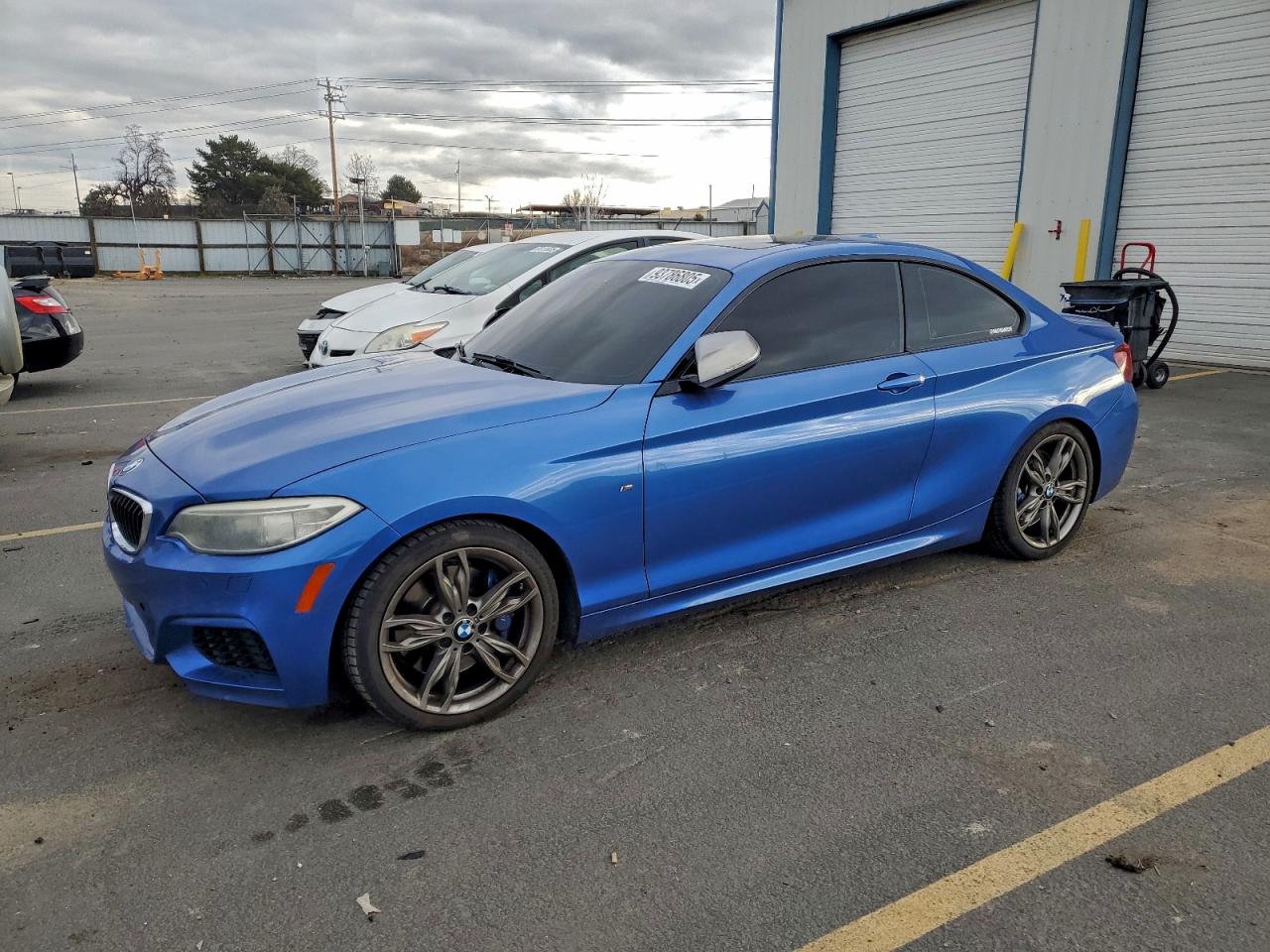 2014 Bmw M235i Blue vin: WBA1J7C58EVW84921
