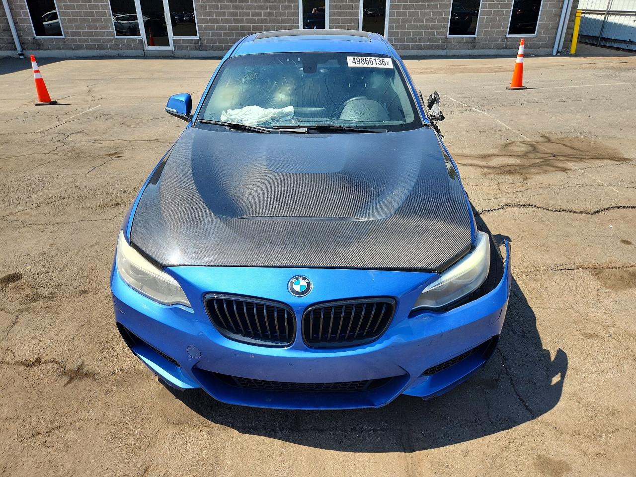 2014 Bmw M235i Blue vin: WBA1J7C58EVX33700