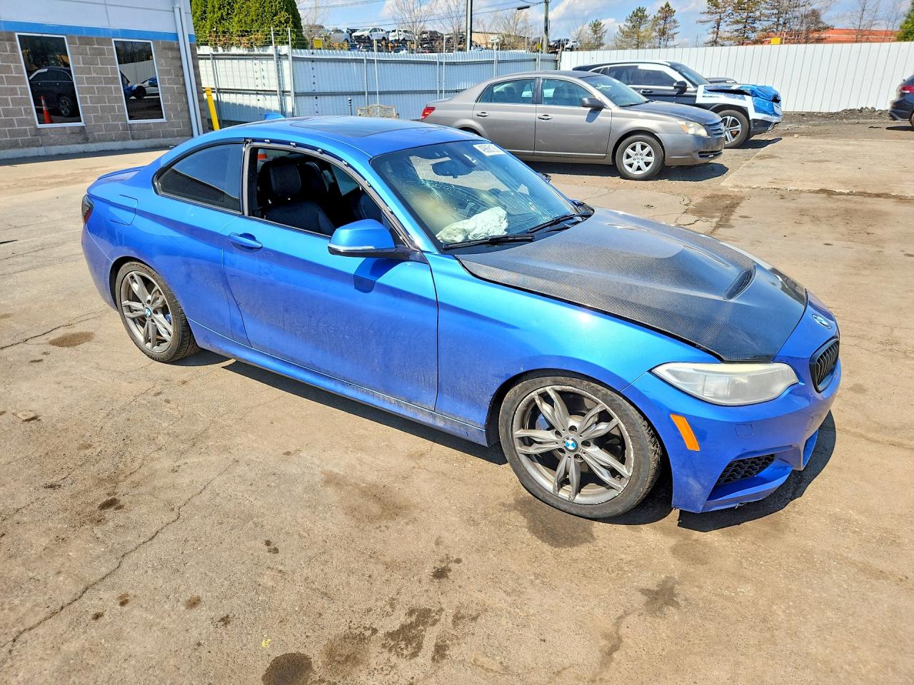2014 Bmw M235i Blue vin: WBA1J7C58EVX33700