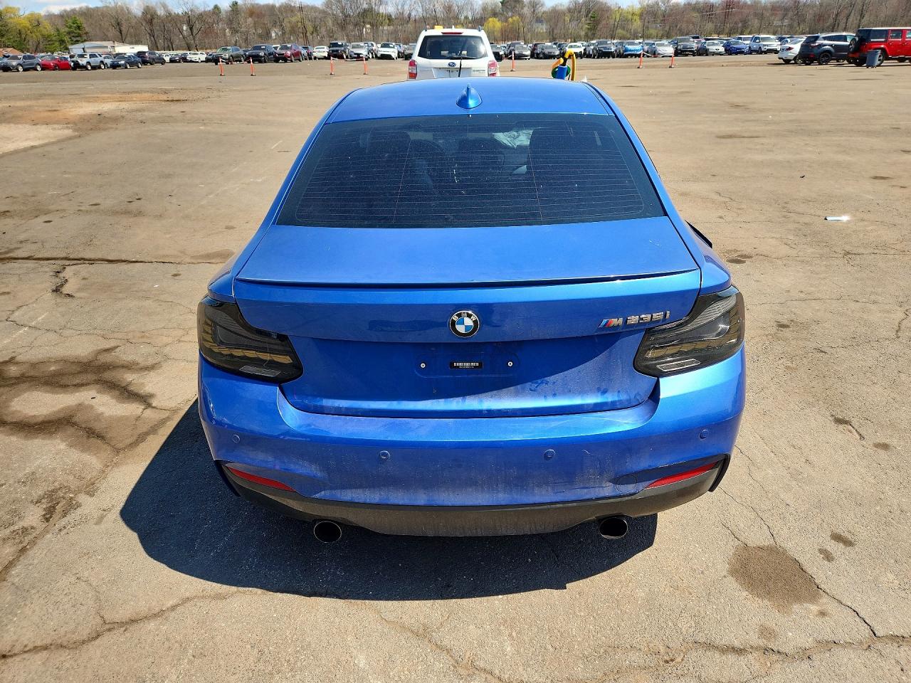 2014 Bmw M235i Blue vin: WBA1J7C58EVX33700