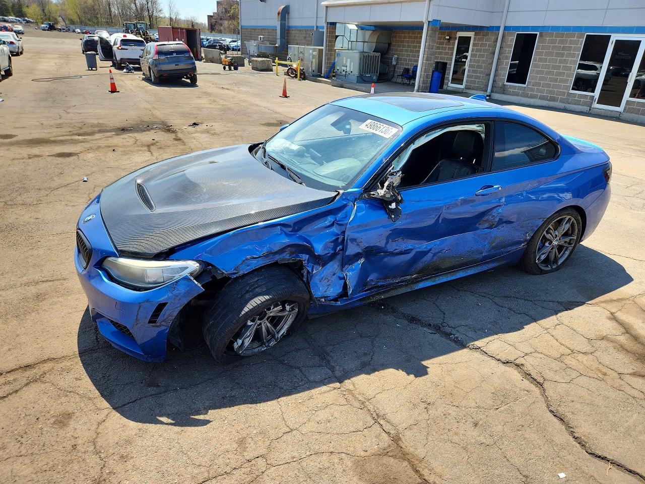 2014 Bmw M235i Blue vin: WBA1J7C58EVX33700