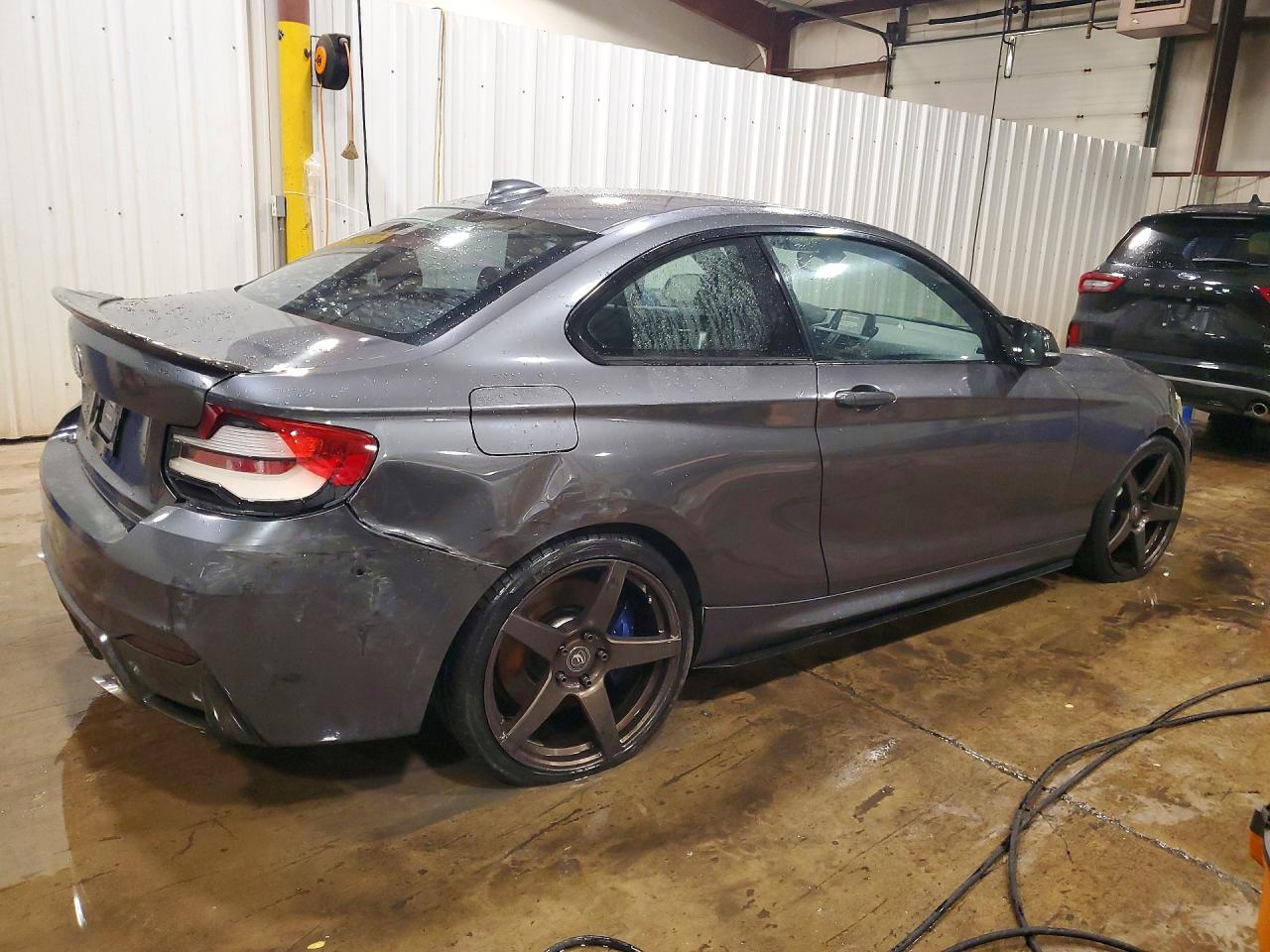 2014 Bmw M235i Gray vin: WBA1J7C59EV288707