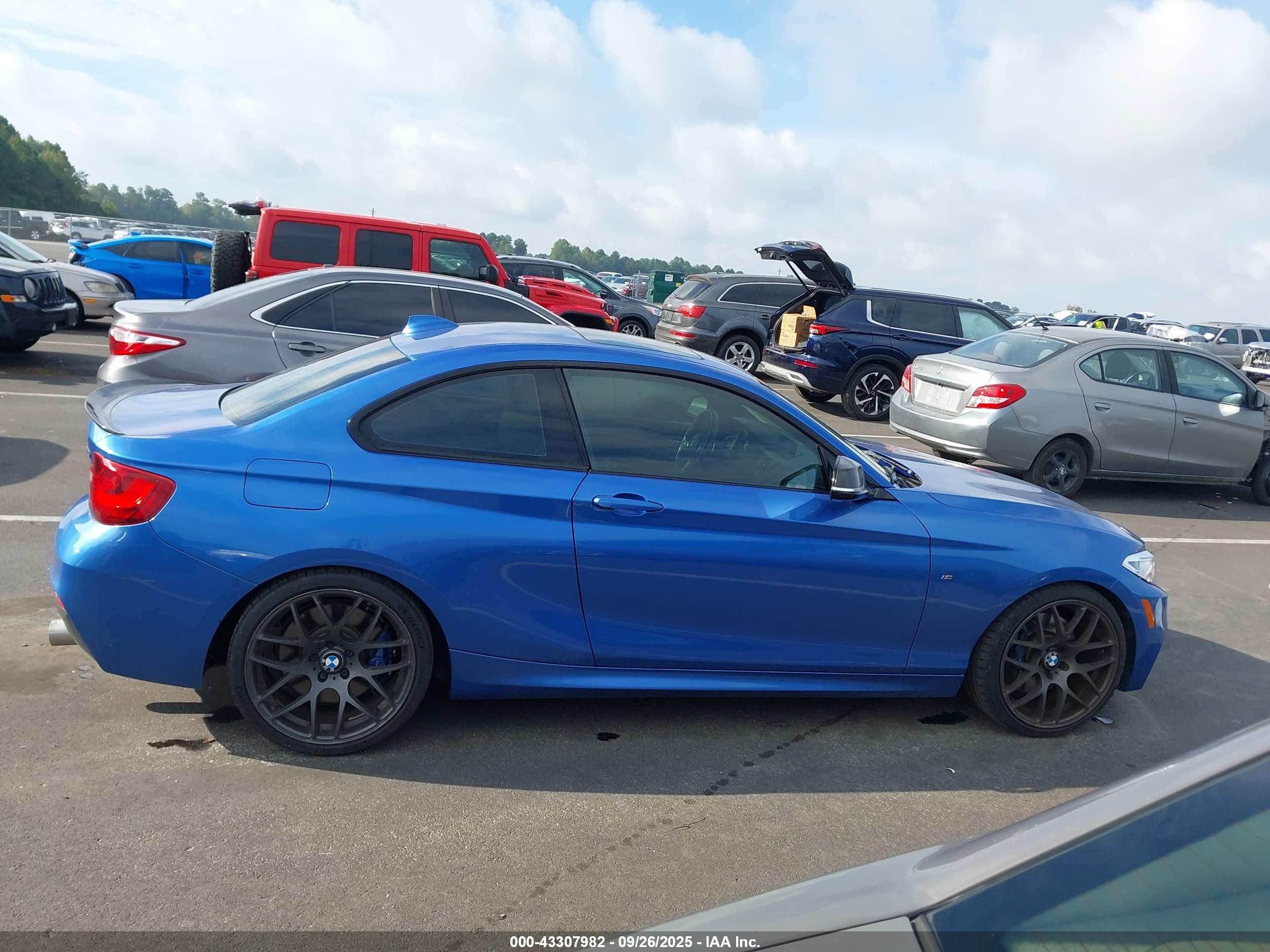 2014 Bmw M235   Light Blue vin: WBA1J7C59EVW84135