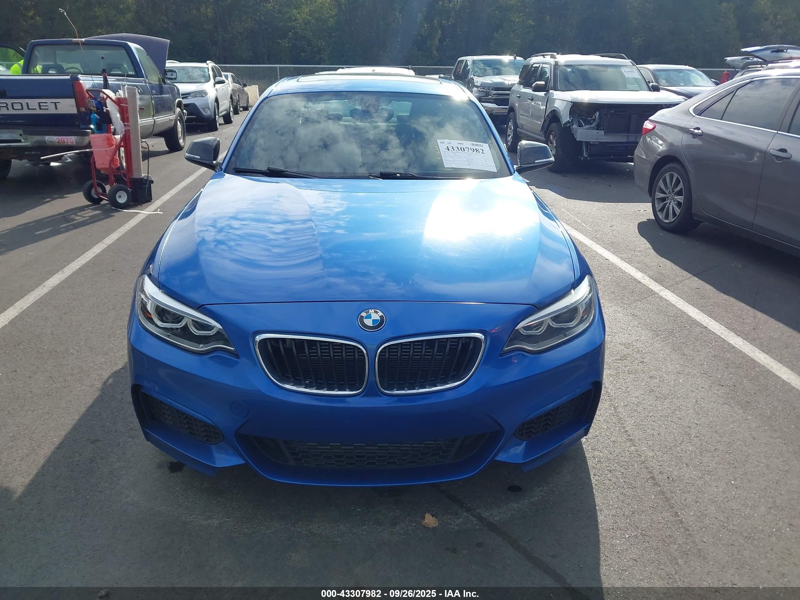 2014 Bmw M235   Light Blue vin: WBA1J7C59EVW84135