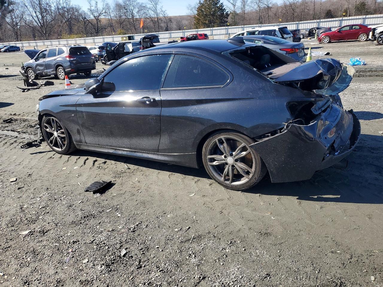 2014 Bmw M235i Black vin: WBA1J7C59EVW84846