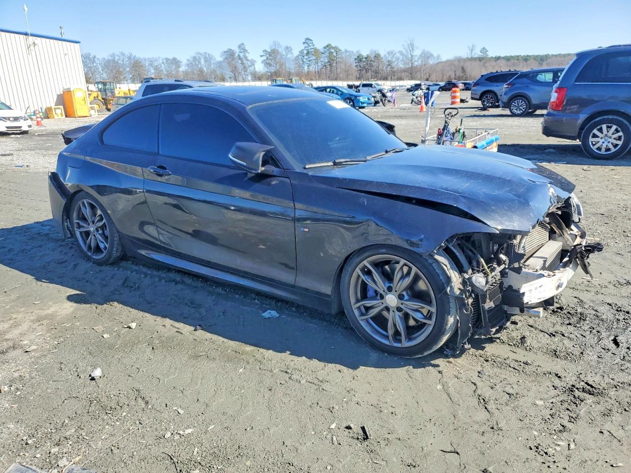 2014 Bmw M235i Black vin: WBA1J7C59EVW84846