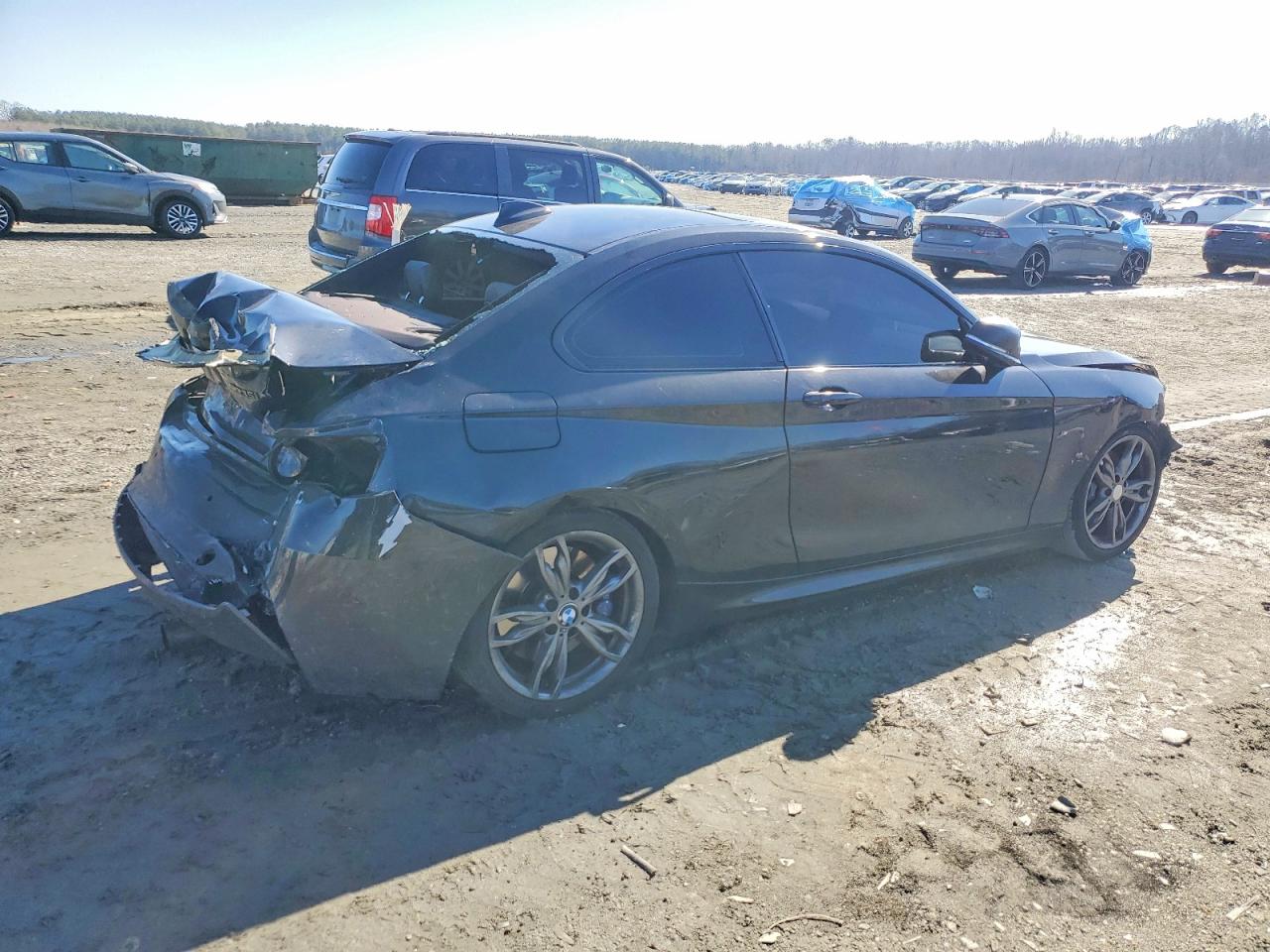 2014 Bmw M235i Black vin: WBA1J7C59EVW84846