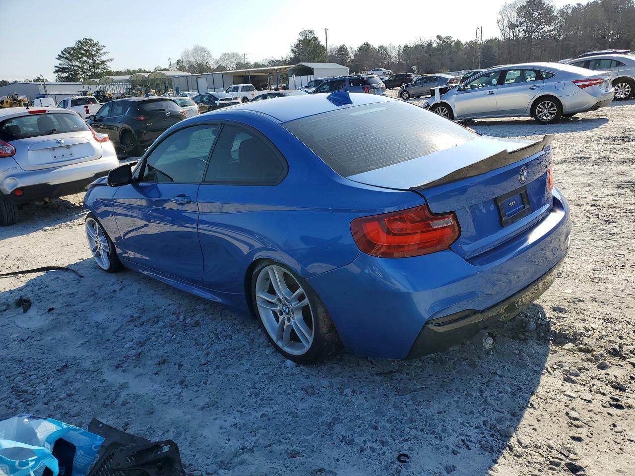 2014 Bmw M235i Blue vin: WBA1J7C5XEVW84418