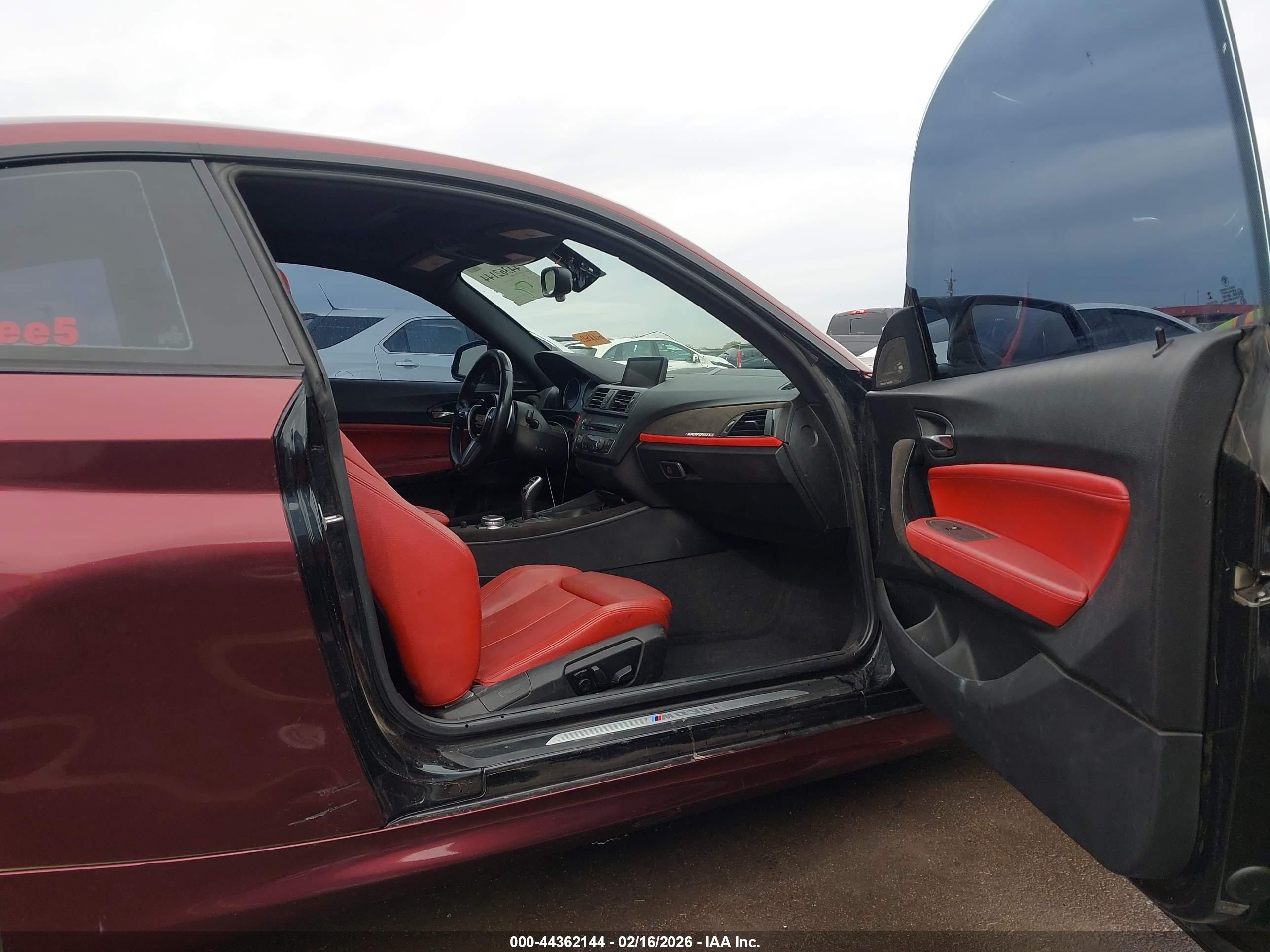 2015 Bmw M235   Темно-бордовый vin: WBA1J7C5XFV358202