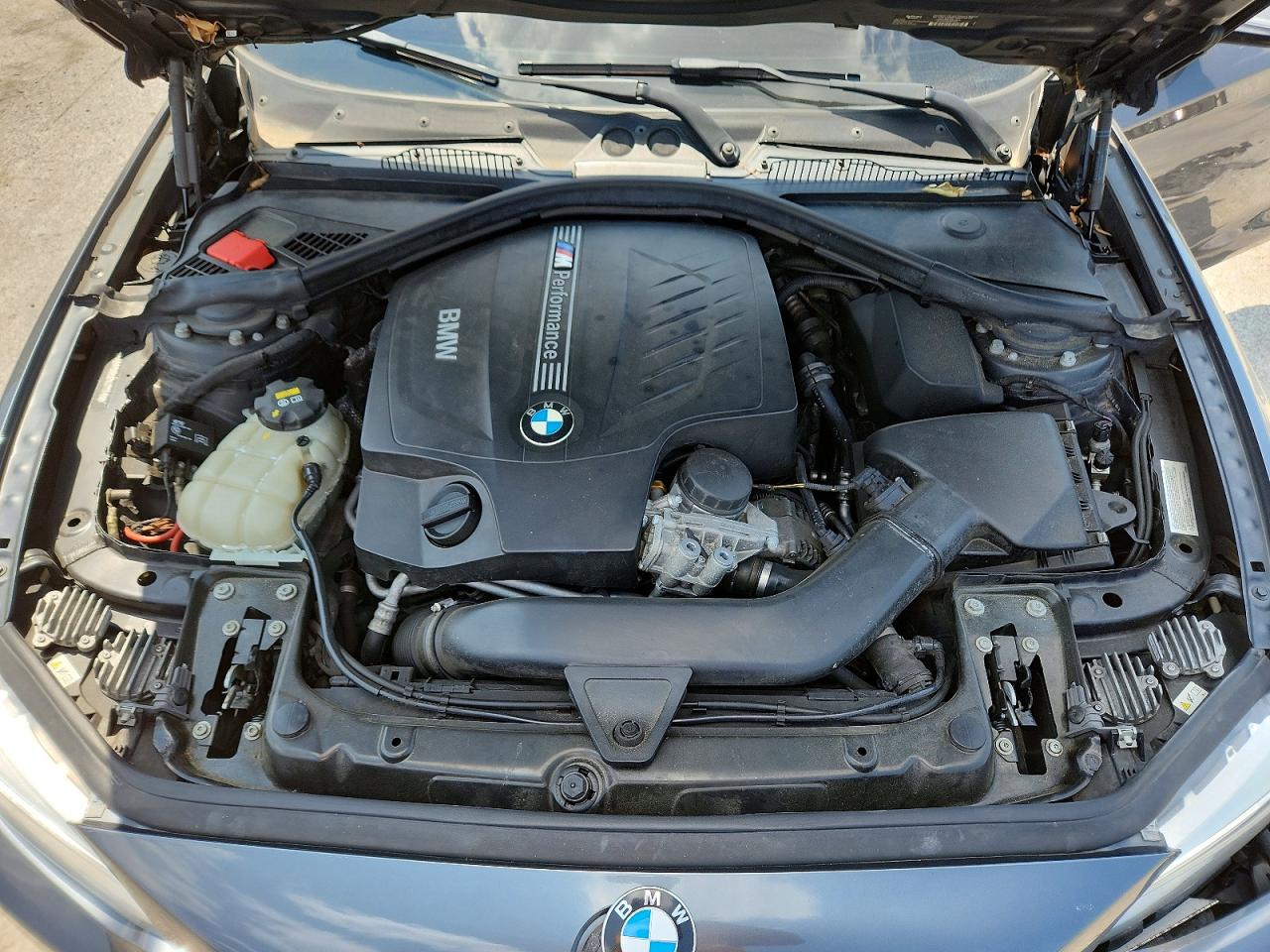 2015 Bmw M235xi Gray vin: WBA1J9C50FV371245