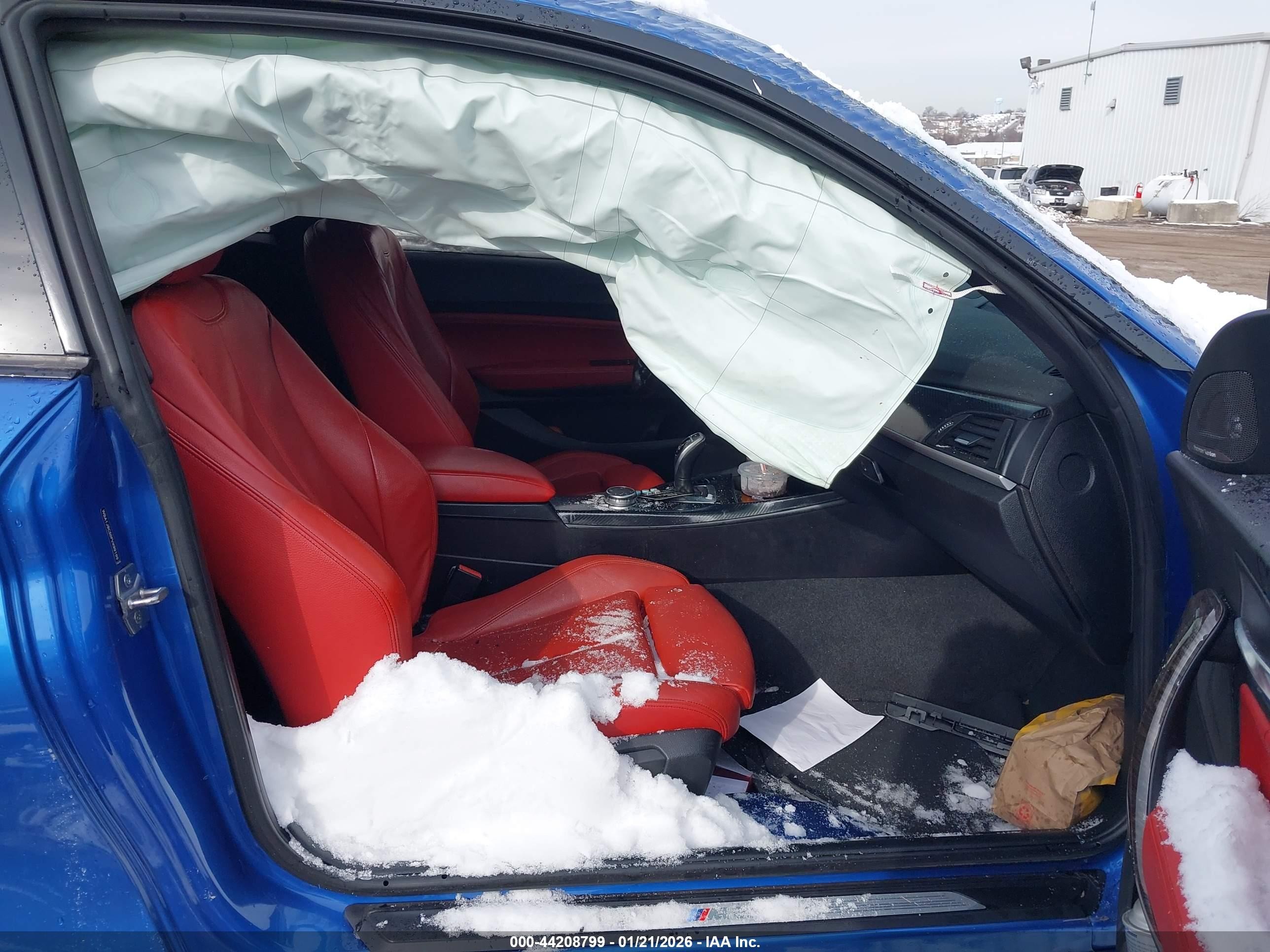 2015 Bmw M235 Xdrive Blue vin: WBA1J9C50FVX99199