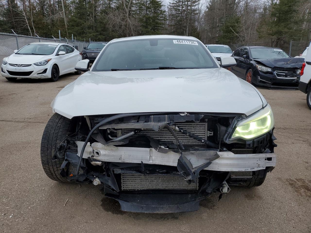 2015 Bmw M235xi White vin: WBA1J9C51FVX98904