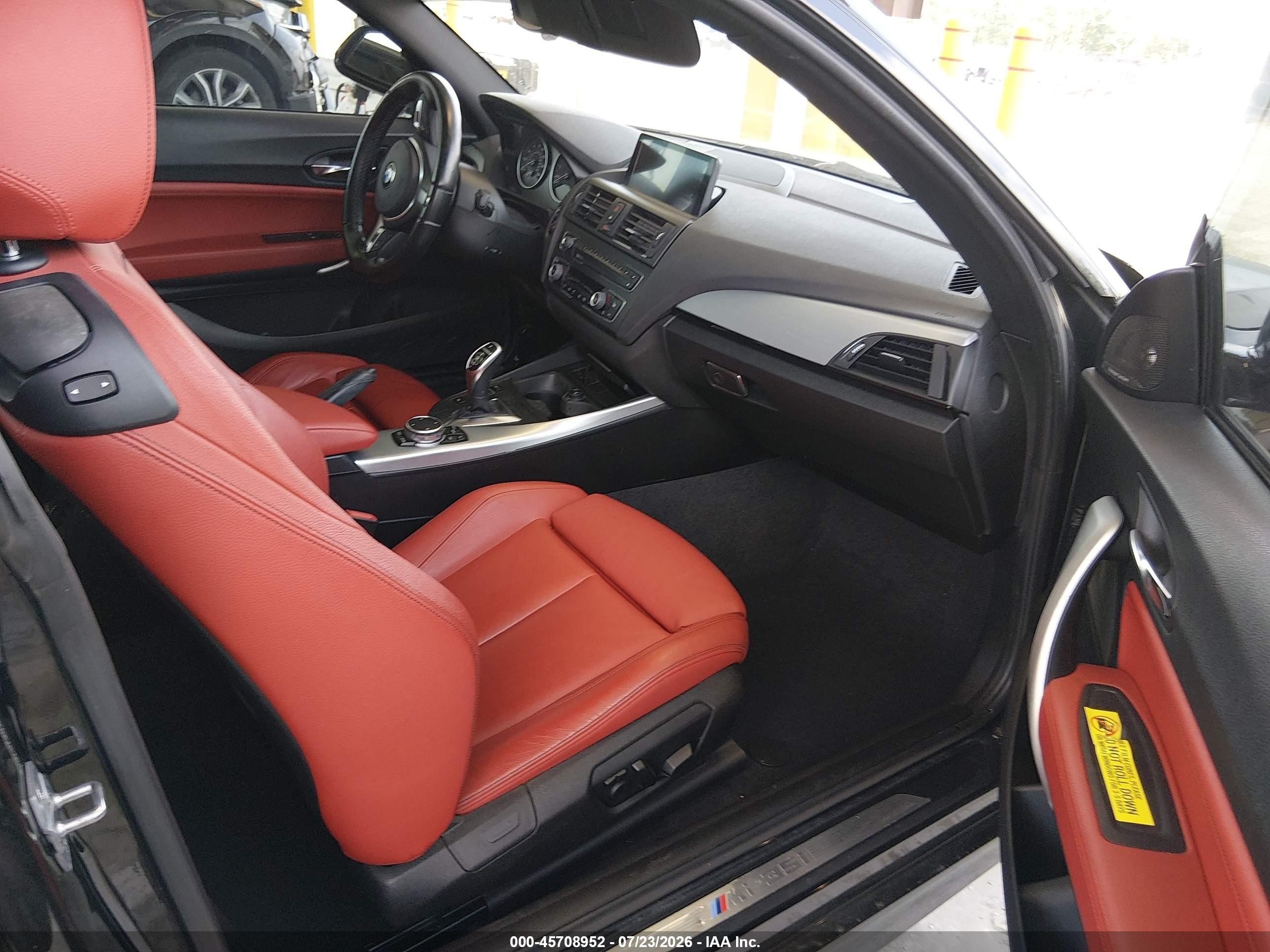 2015 Bmw M235 Xdrive Black vin: WBA1J9C53FV371062