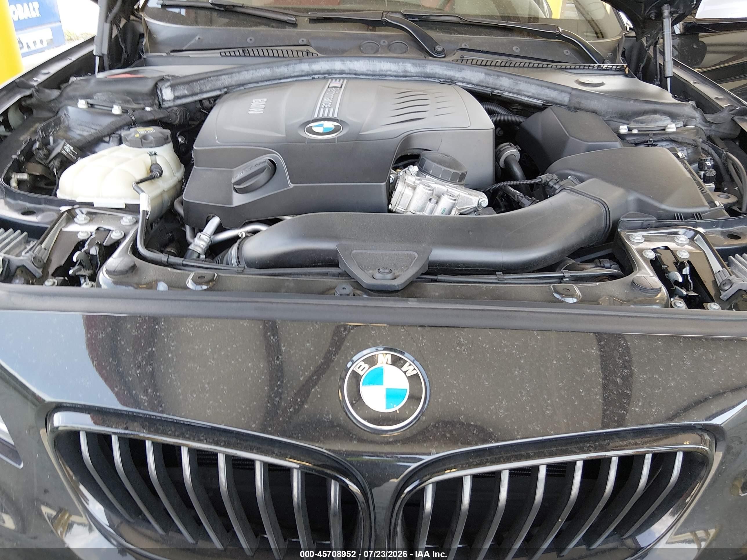 2015 Bmw M235 Xdrive Black vin: WBA1J9C53FV371062