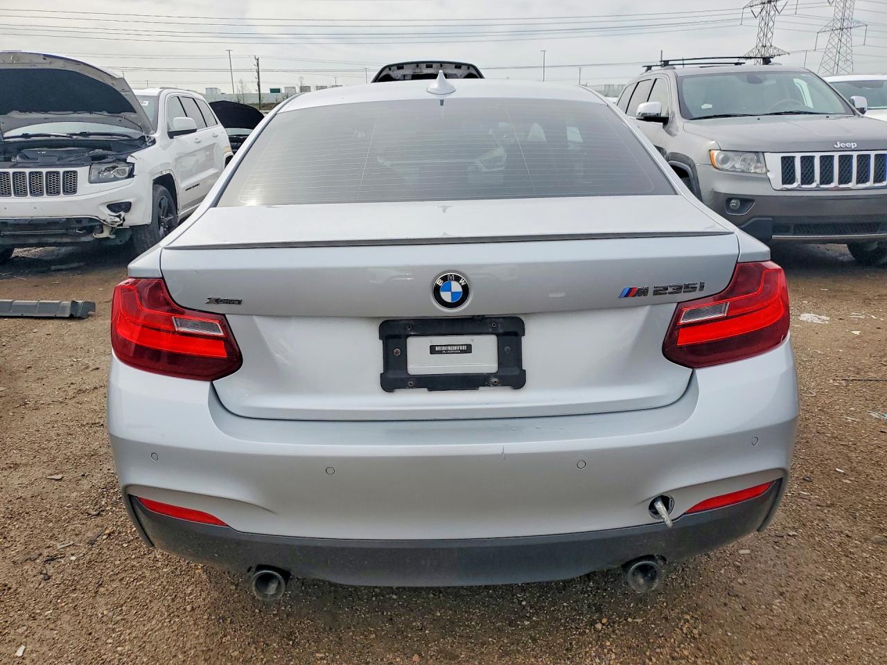 2015 Bmw M235xi Silver vin: WBA1J9C53FVX99343