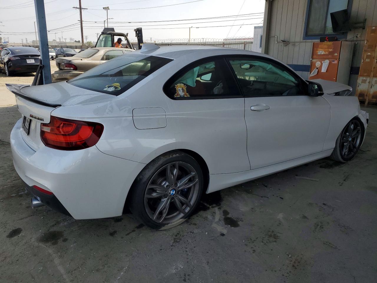 2015 Bmw M235xi White vin: WBA1J9C54FVX99254