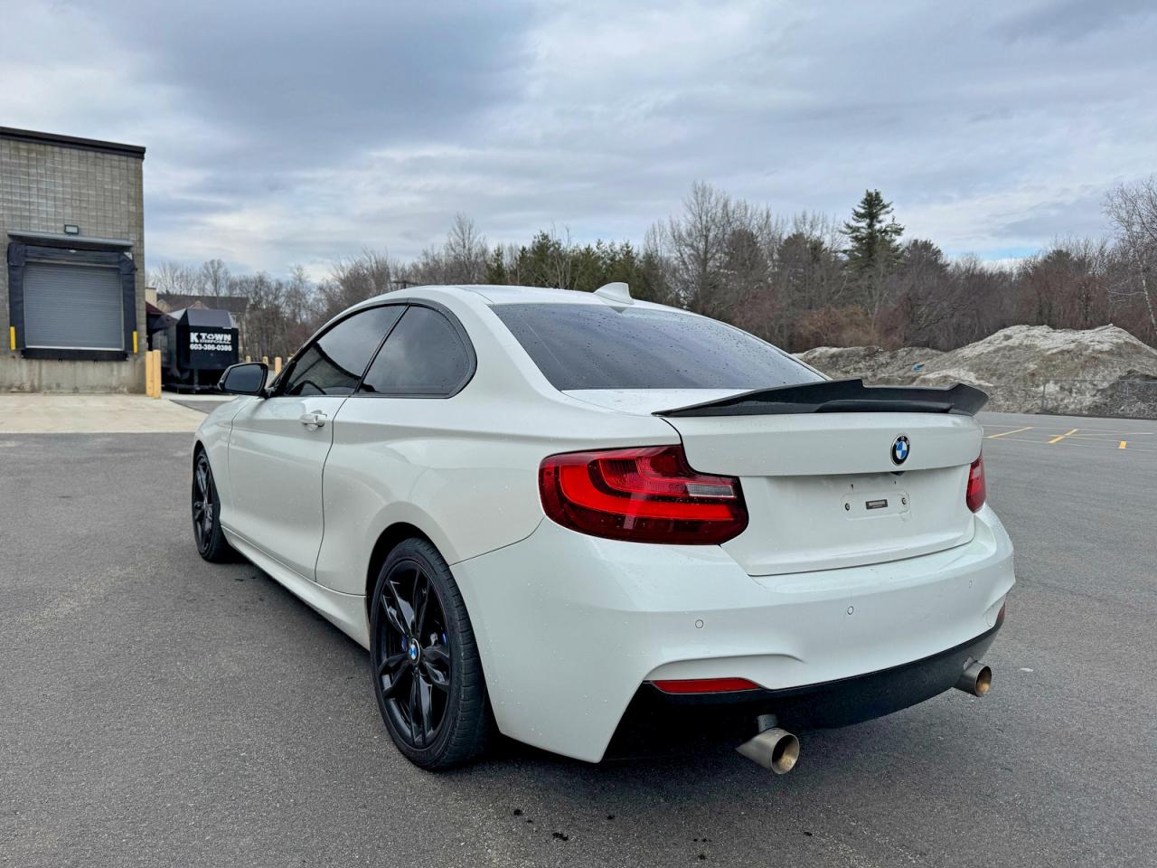 2015 Bmw Motorrad M235xi White vin: WBA1J9C56FV371511