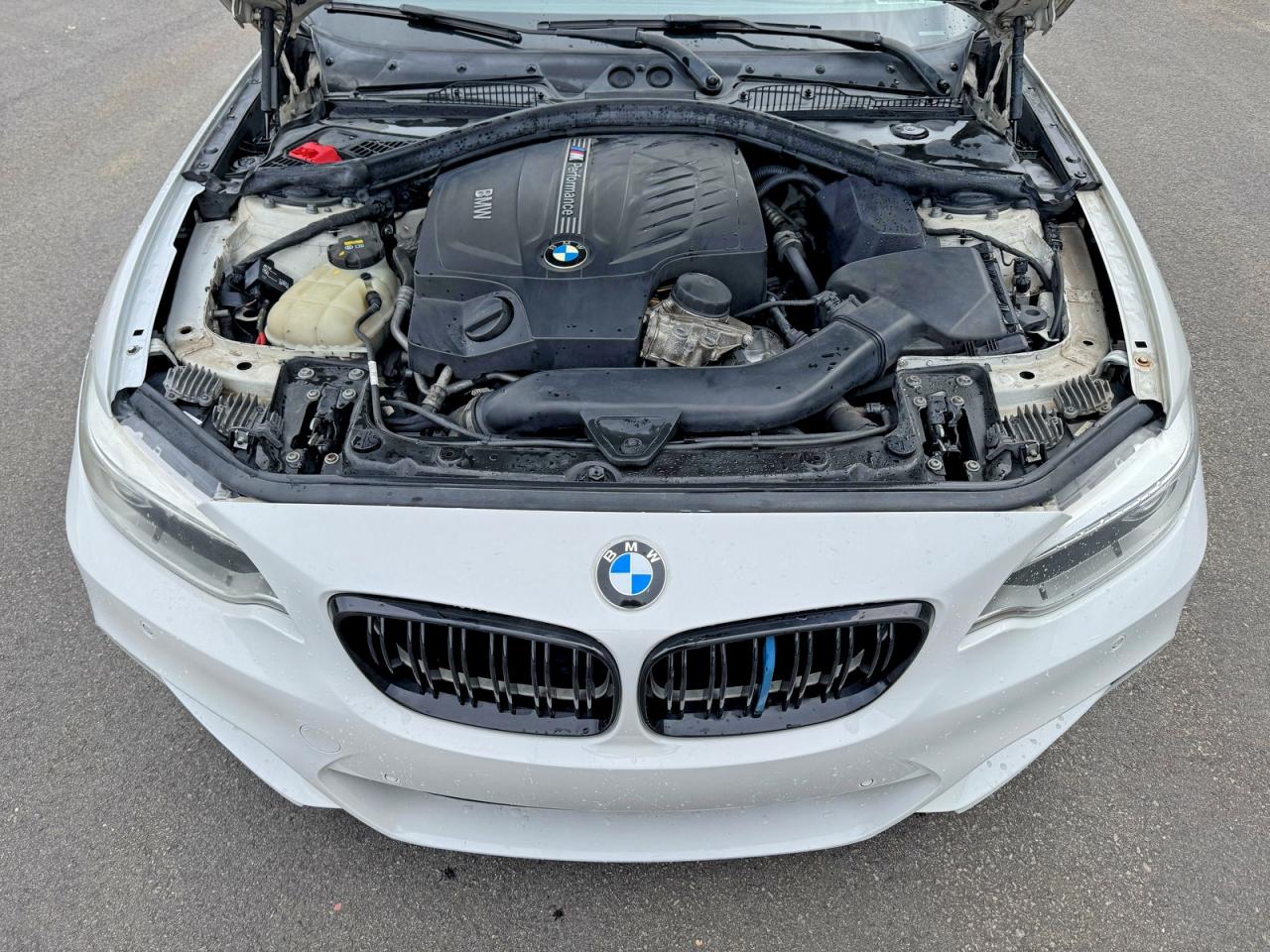 2015 Bmw Motorrad M235xi White vin: WBA1J9C56FV371511