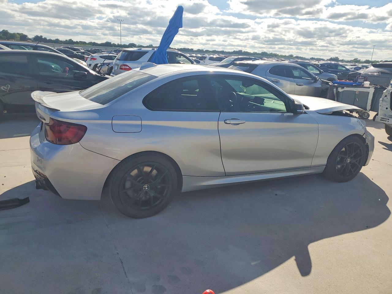 2016 Bmw M235xi Silver vin: WBA1J9C57GV372104
