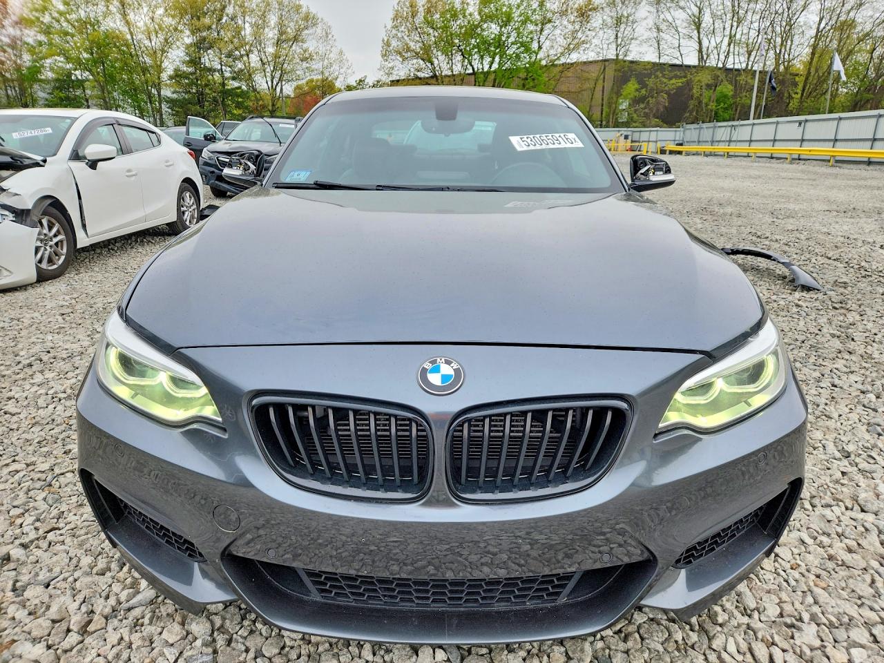 2016 Bmw M235xi Gray vin: WBA1J9C58GV696369