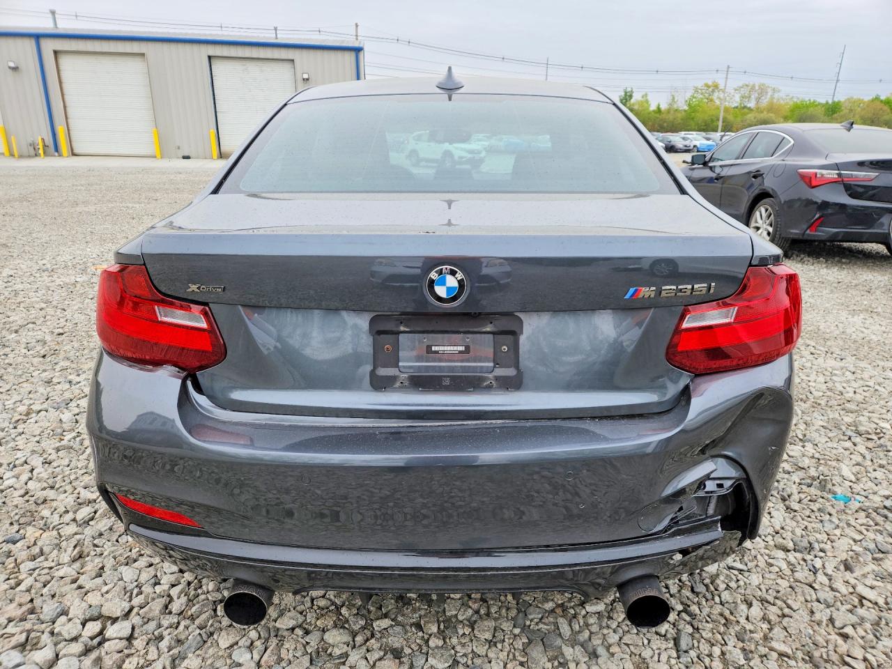 2016 Bmw M235xi Gray vin: WBA1J9C58GV696369