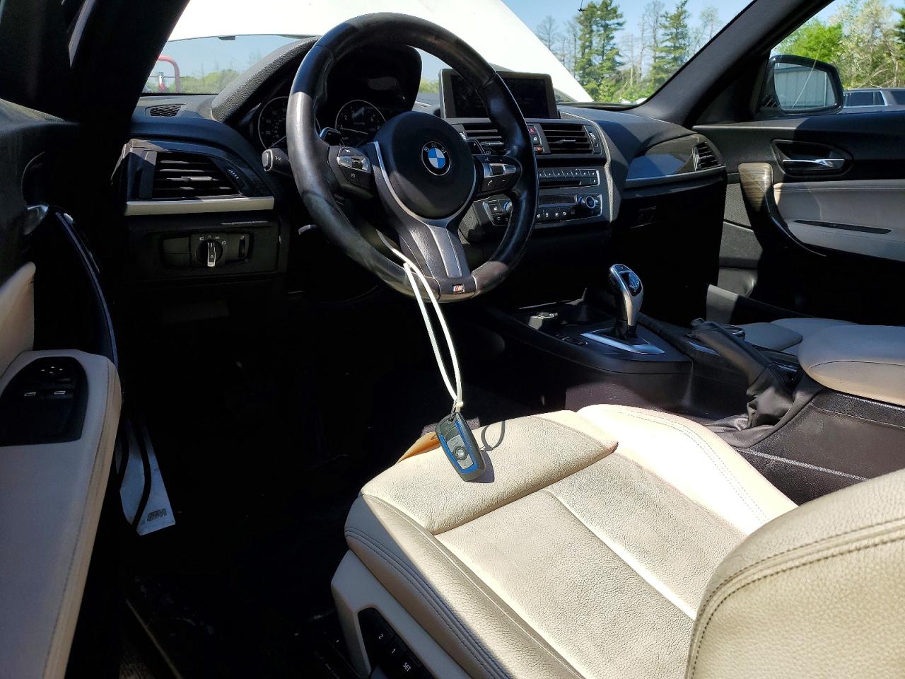 2015 Bmw M235xi White vin: WBA1J9C5XFVX98495