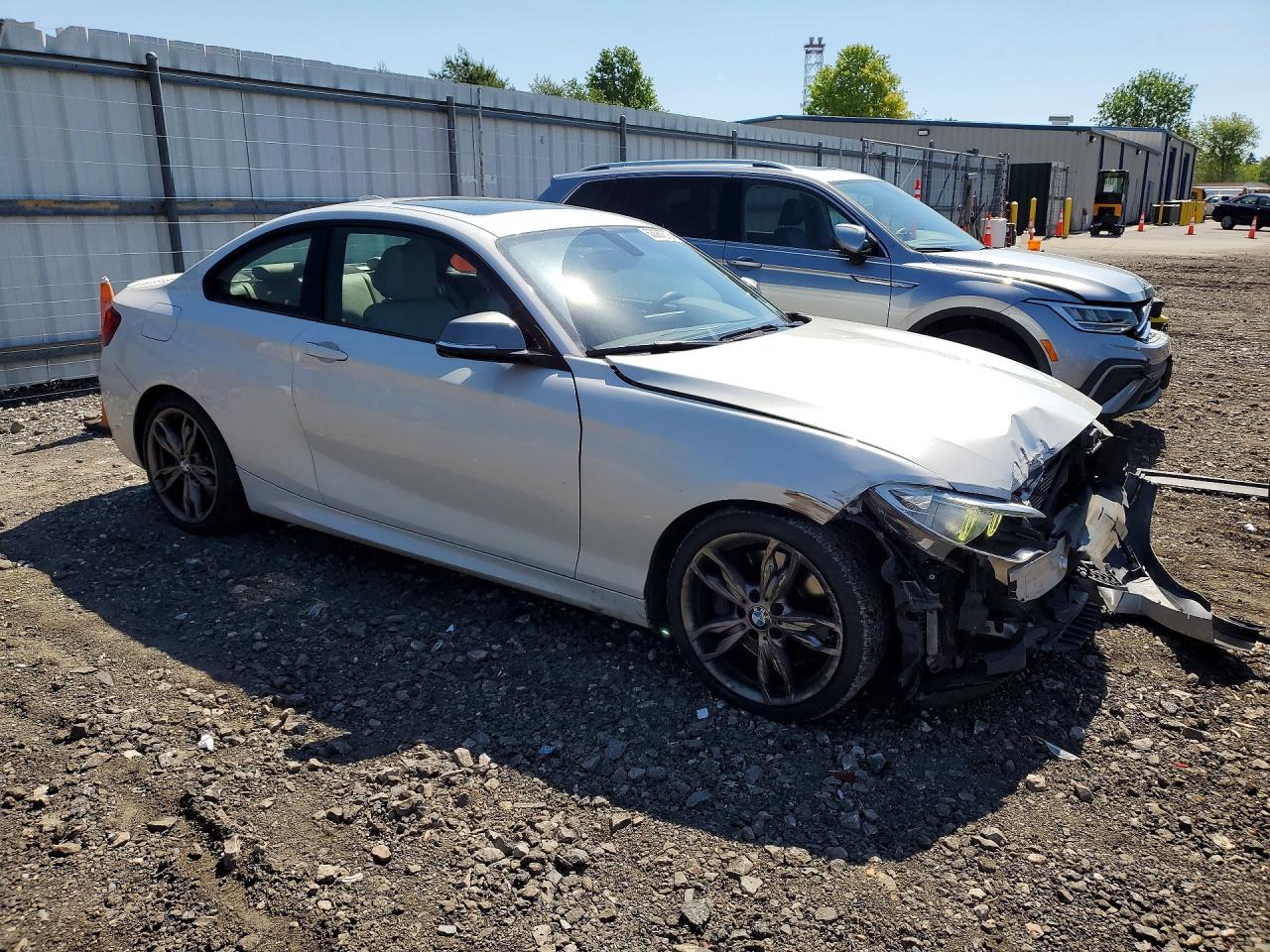 2015 Bmw M235xi White vin: WBA1J9C5XFVX98495