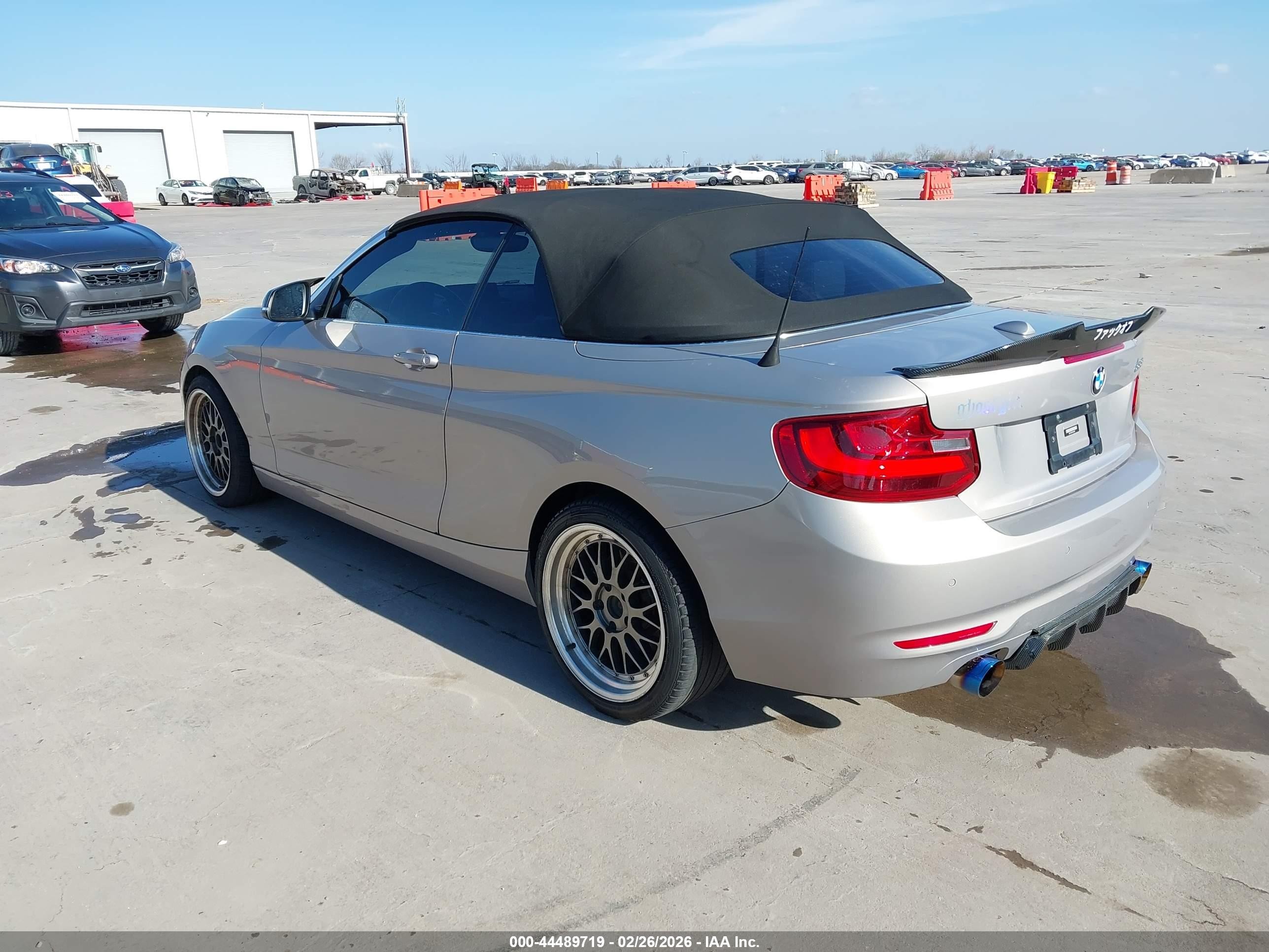 2015 Bmw 228i   Beige vin: WBA1K5C54FV242897