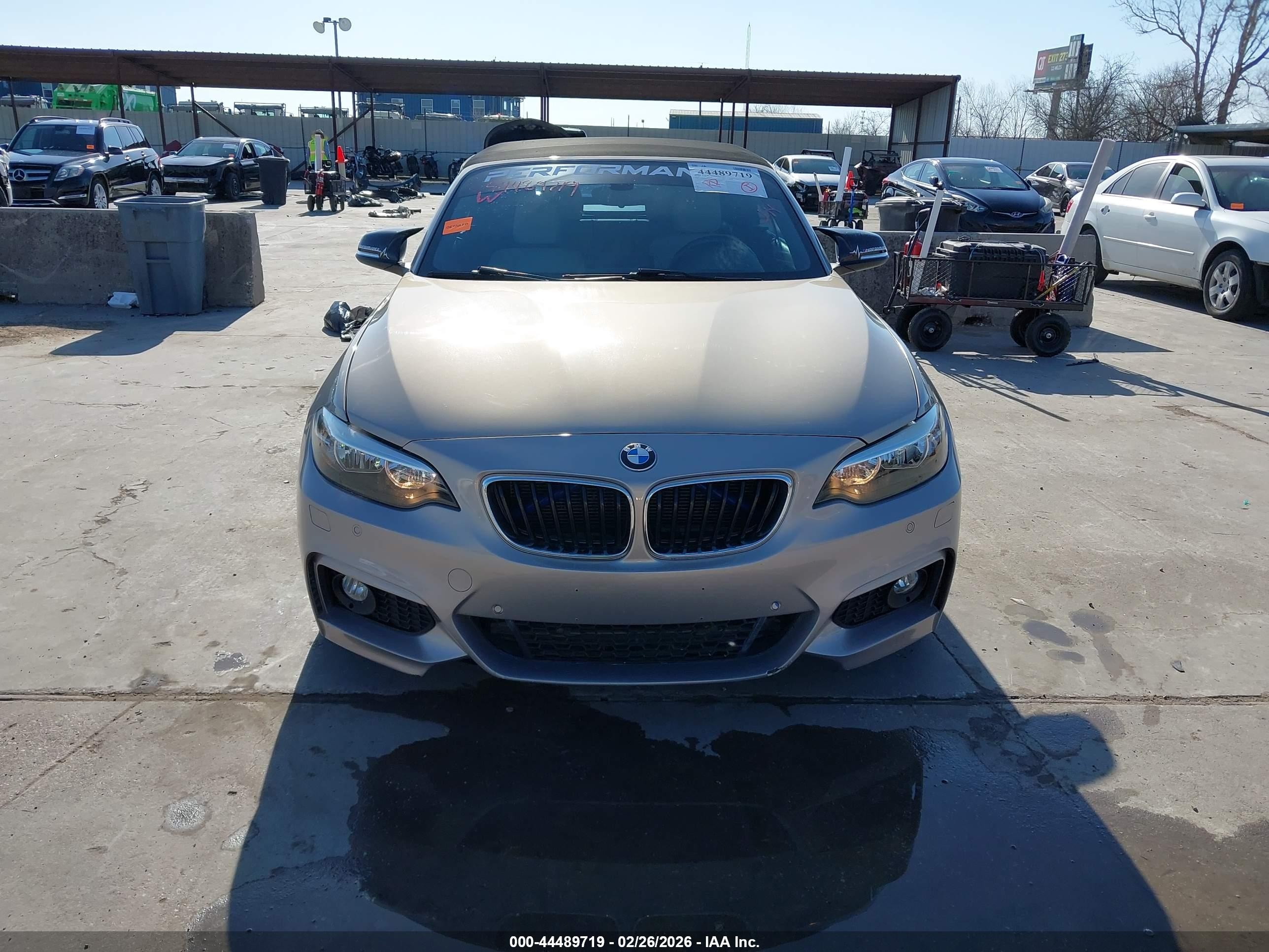 2015 Bmw 228i   Beige vin: WBA1K5C54FV242897
