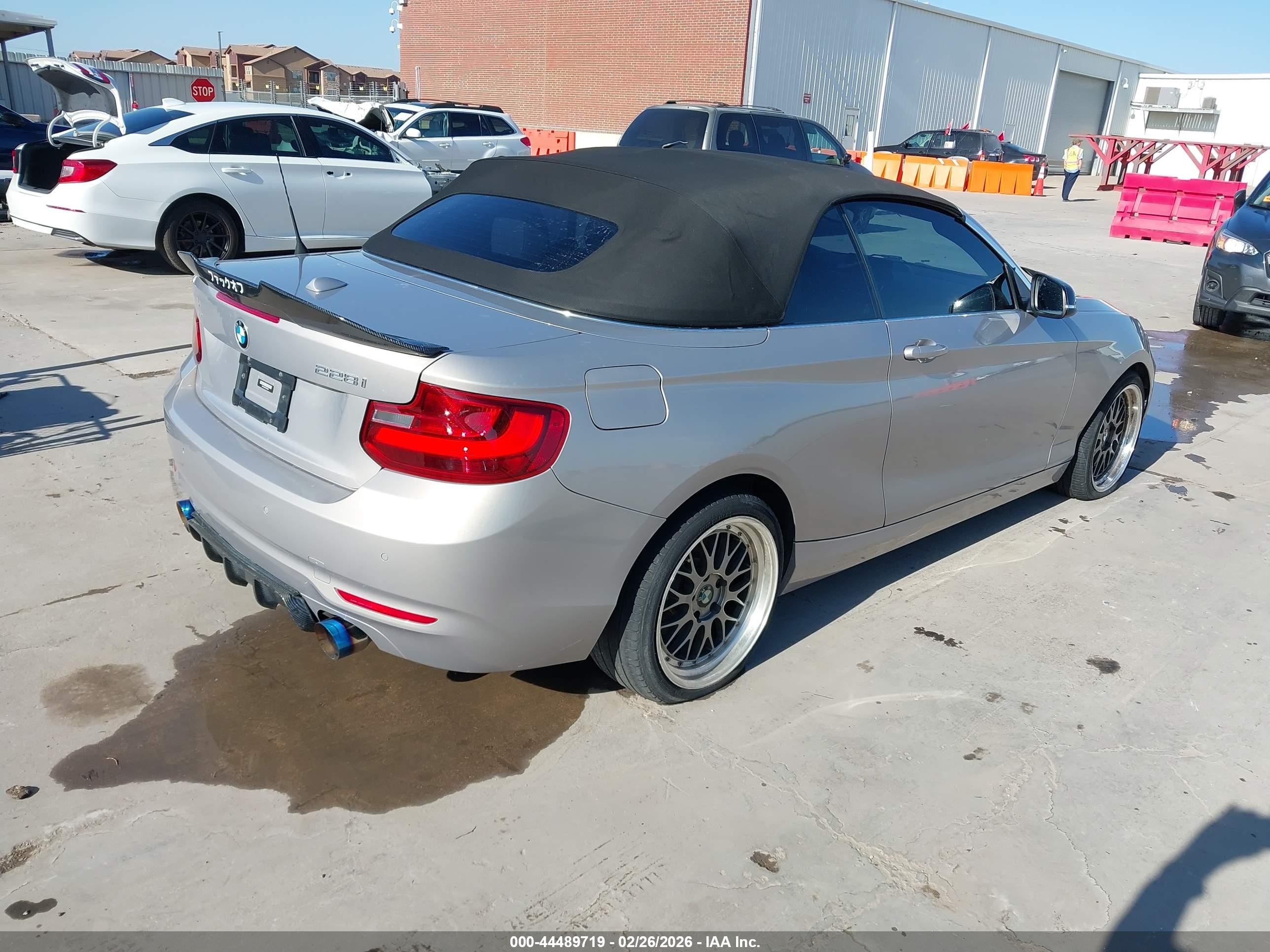 2015 Bmw 228i   Beige vin: WBA1K5C54FV242897