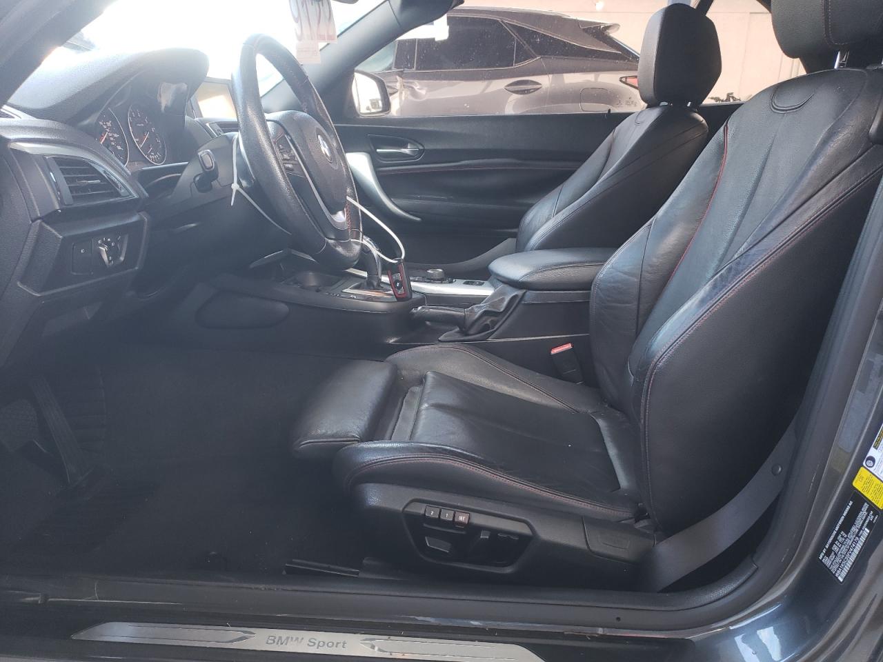 2015 Bmw 228 I Серый vin: WBA1K5C55FV474179