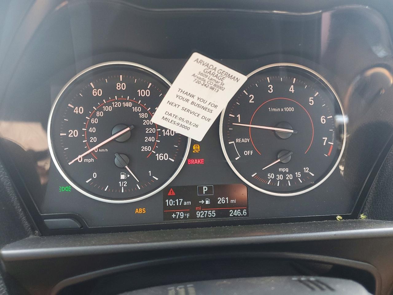 2015 Bmw 228 I Black vin: WBA1K5C56FV474093