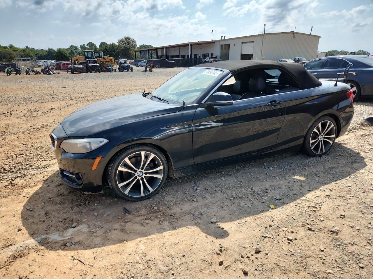 2015 Bmw 228 I Black vin: WBA1K5C57FV473762