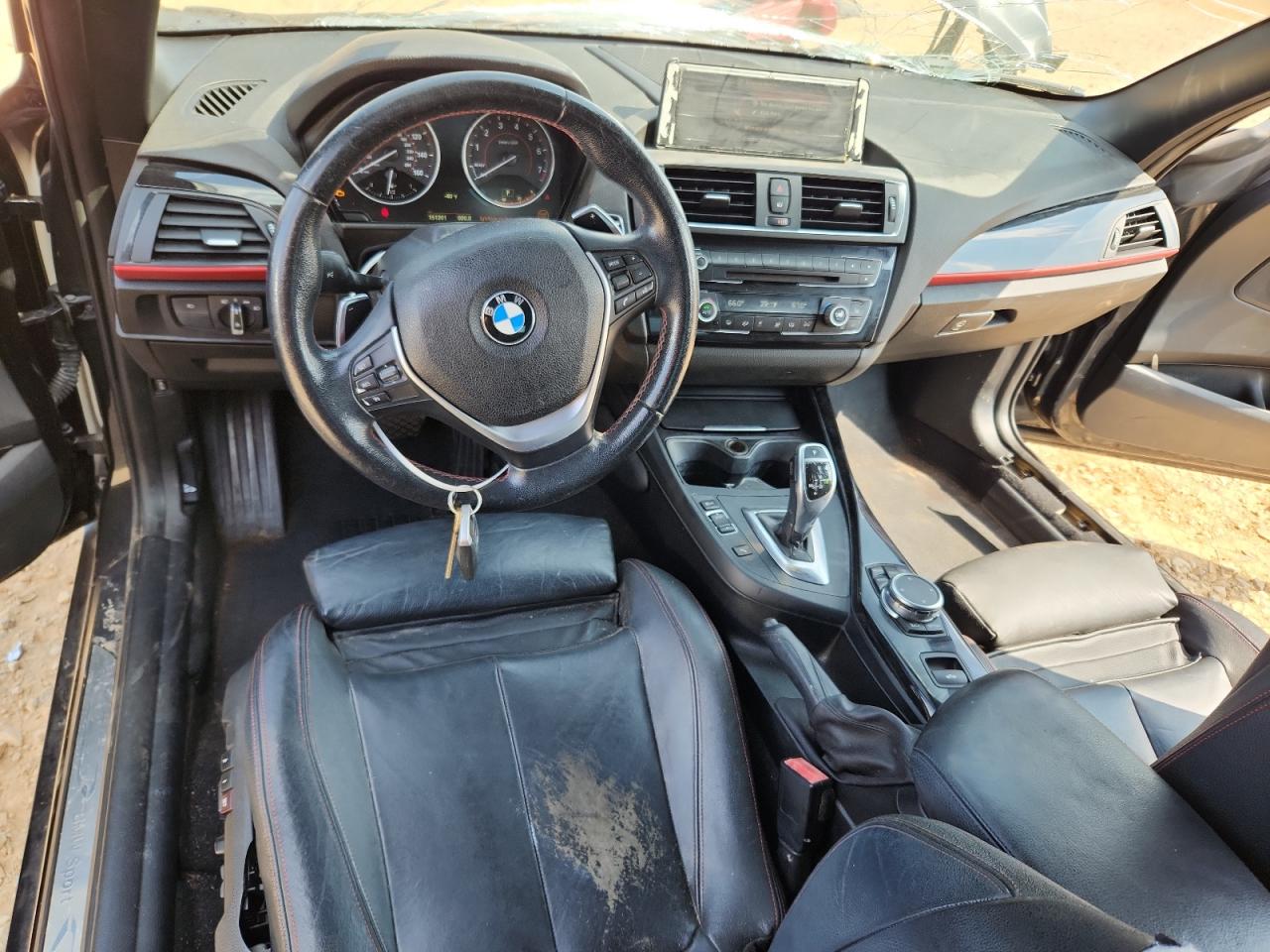 2015 Bmw 228 I Black vin: WBA1K5C57FV473762