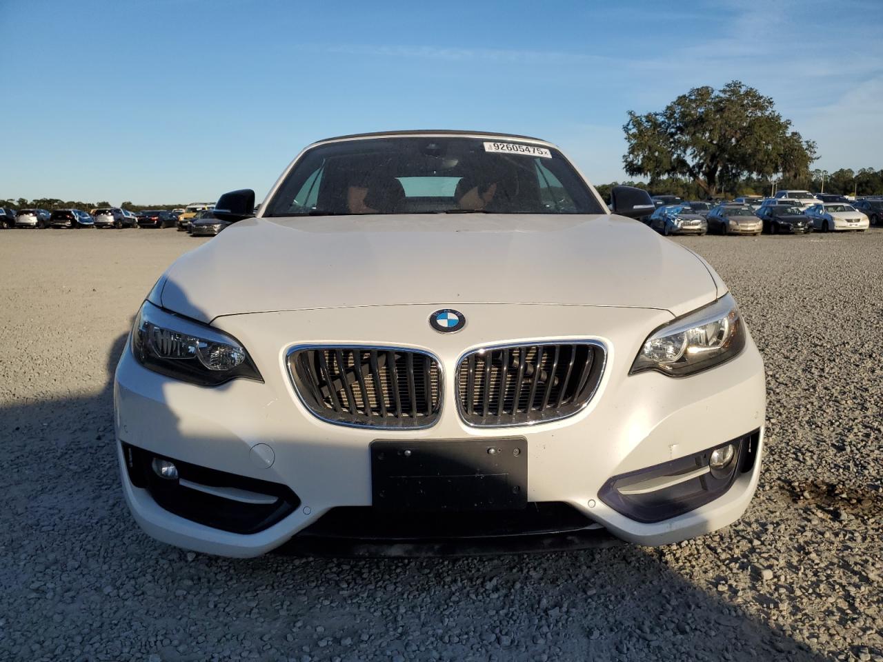 2015 Bmw 228 I White vin: WBA1K5C57FV474118