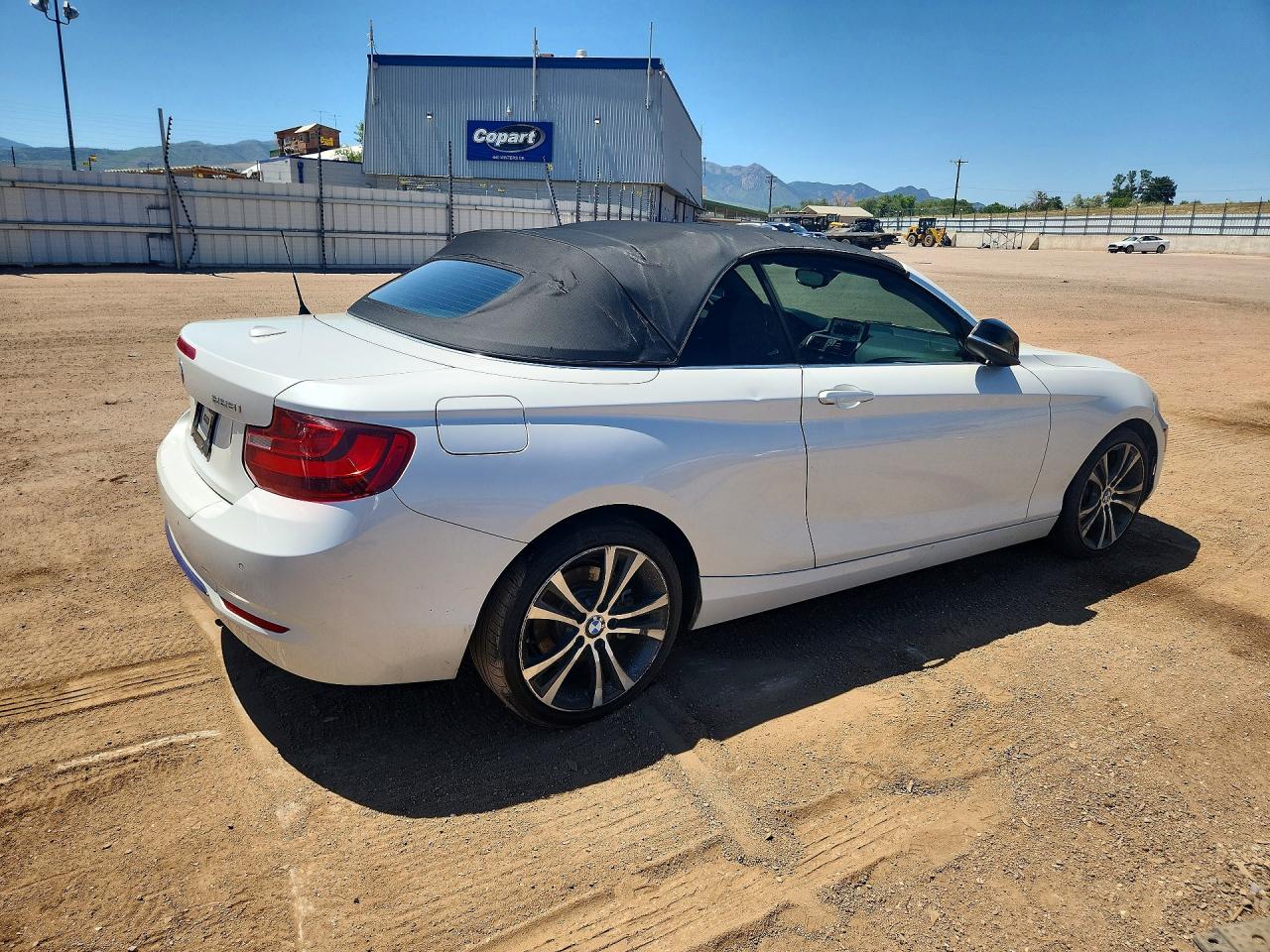 2015 Bmw 228 Xi Белый vin: WBA1K7C55FV235128