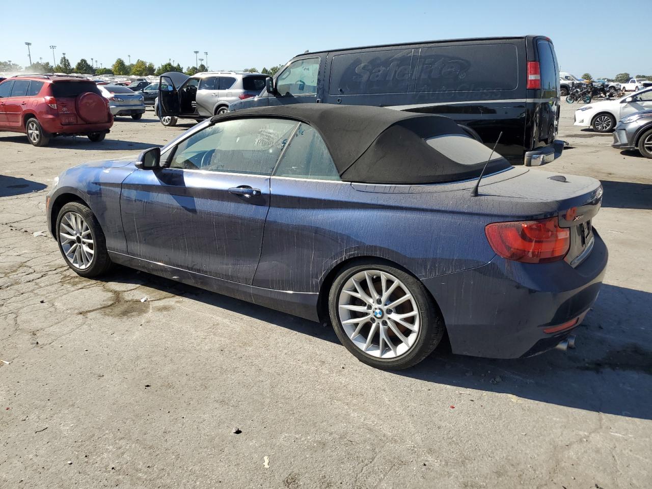 2015 Bmw 228 Xi Blue vin: WBA1K7C57FV473224