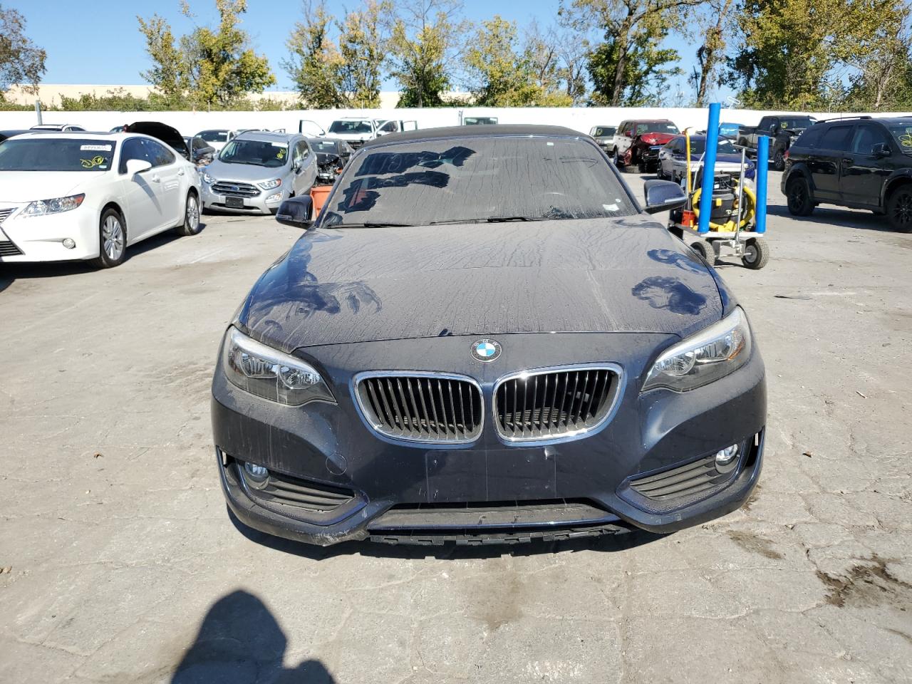 2015 Bmw 228 Xi Blue vin: WBA1K7C57FV473224