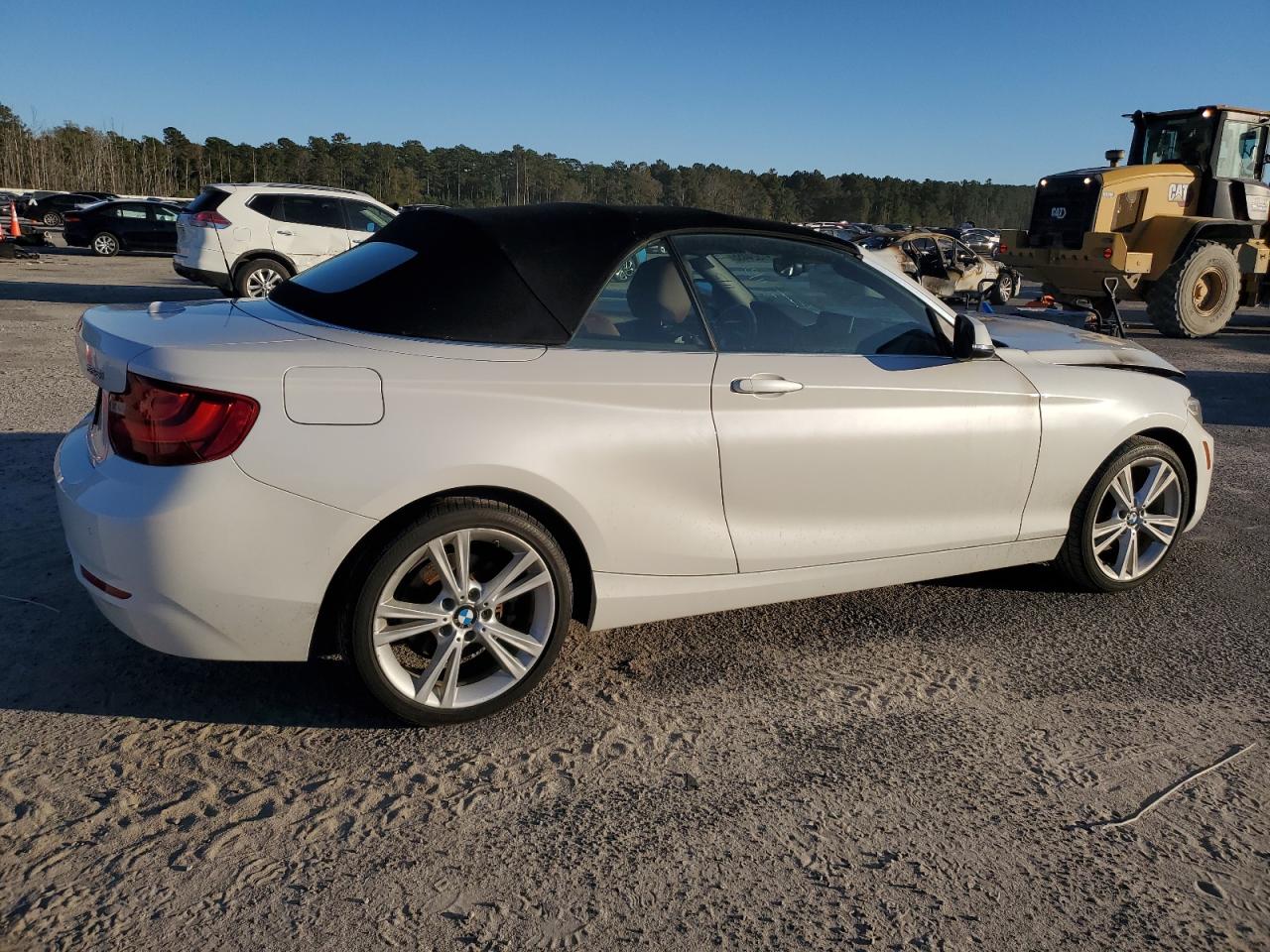2015 Bmw 228 Xi White vin: WBA1K7C58FV473233