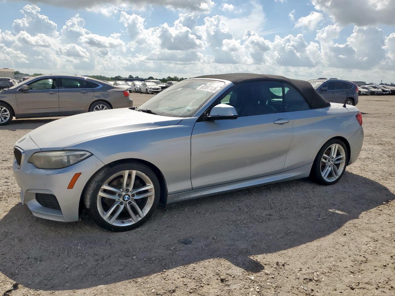 2016 Bmw 228 I Sulev   Silver vin: WBA1K9C57GV711036