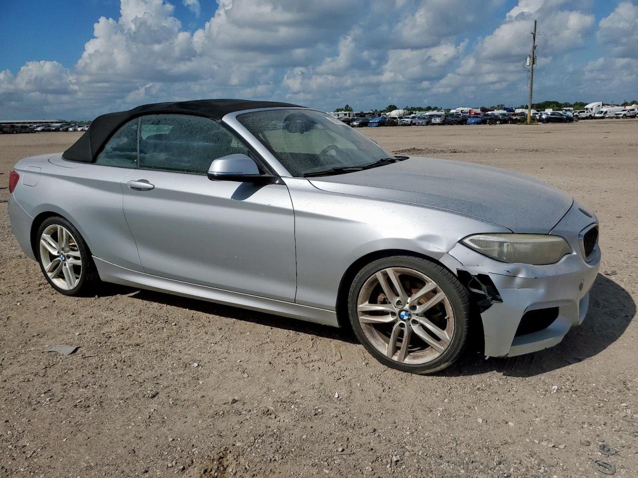 2016 Bmw 228 I Sulev   Silver vin: WBA1K9C57GV711036