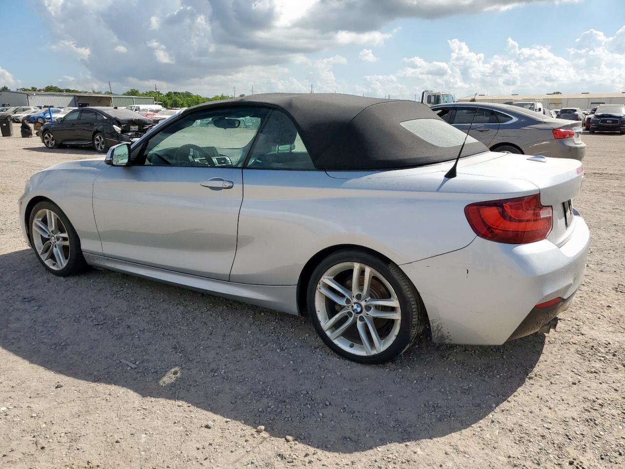 2016 Bmw 228 I Sulev   Silver vin: WBA1K9C57GV711036