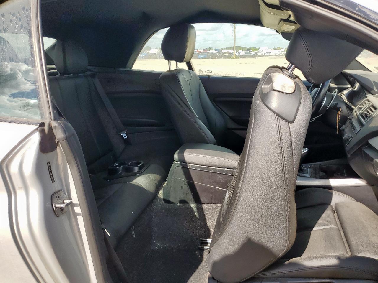 2016 Bmw 228 I Sulev   Silver vin: WBA1K9C57GV711036