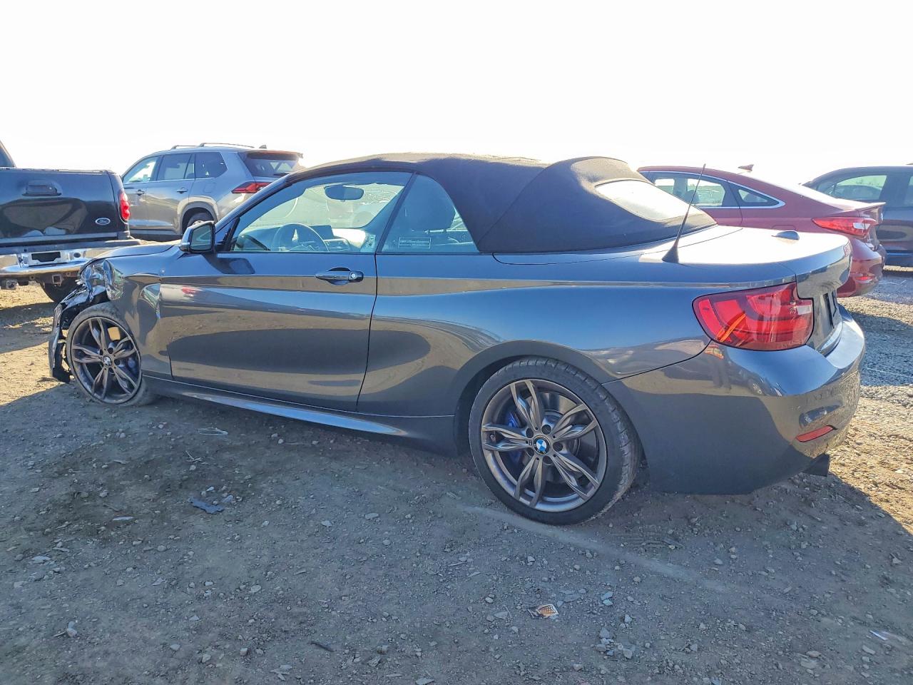 2015 Bmw Motorrad M235i Gray vin: WBA1M1C51FV393263