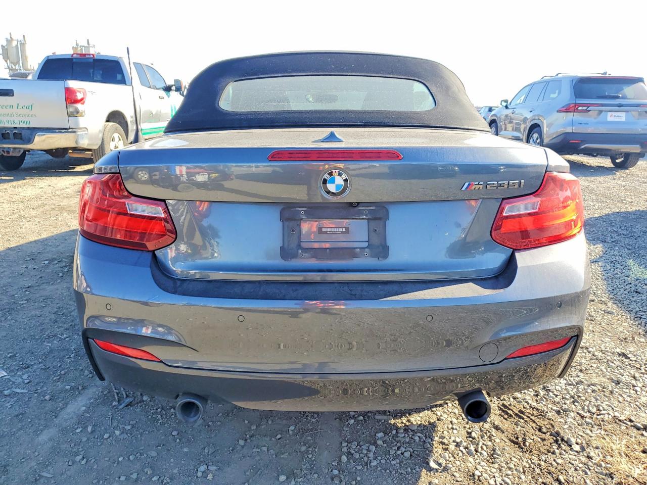 2015 Bmw Motorrad M235i Gray vin: WBA1M1C51FV393263