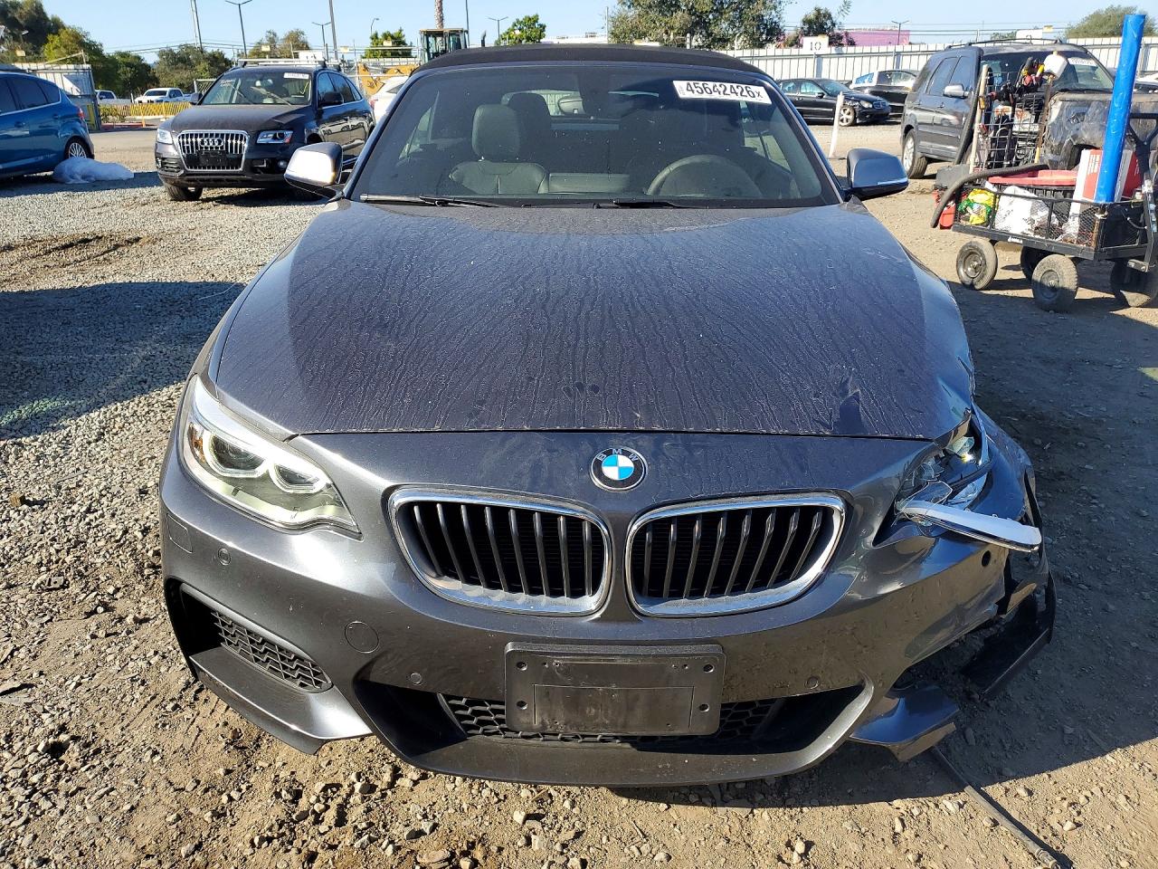 2015 Bmw Motorrad M235i Gray vin: WBA1M1C51FV393263